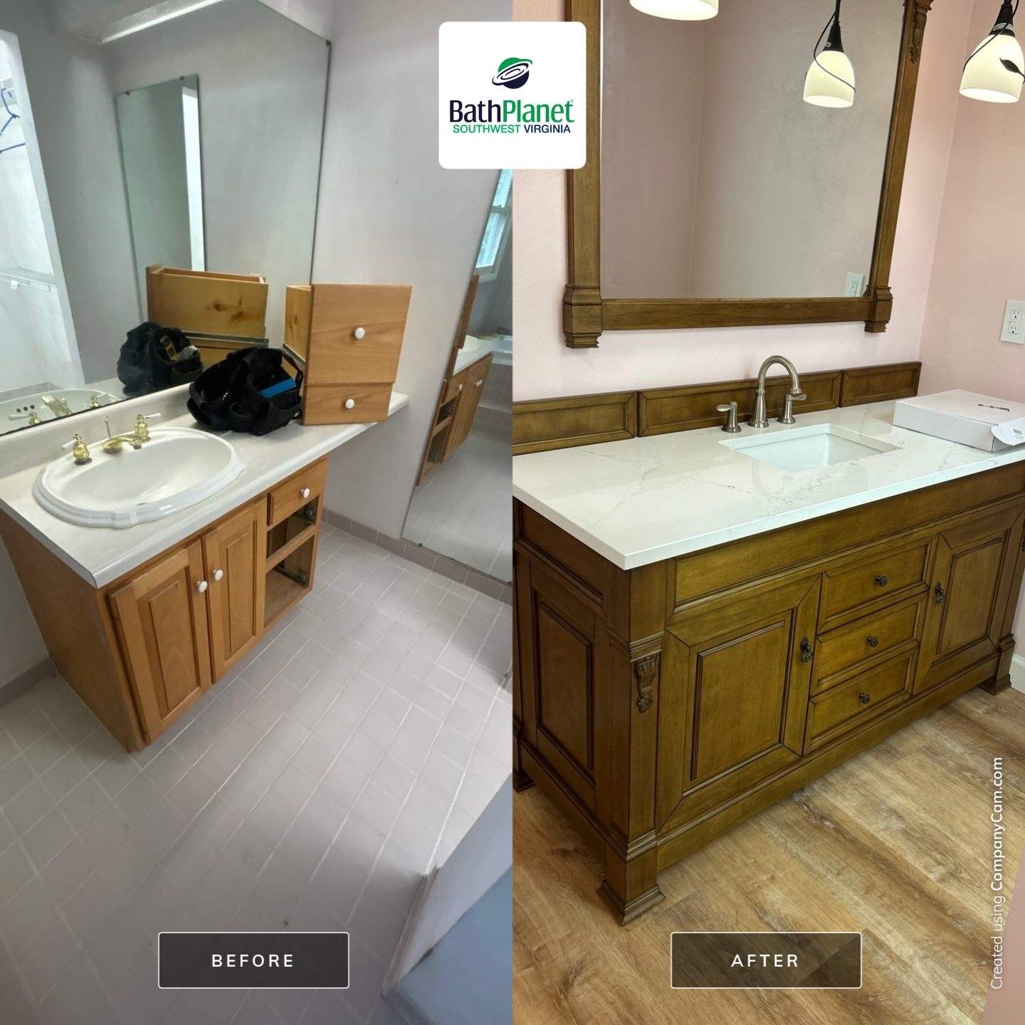 Whirlpool to Walk-in Shower by BathPlanet SW Virginia