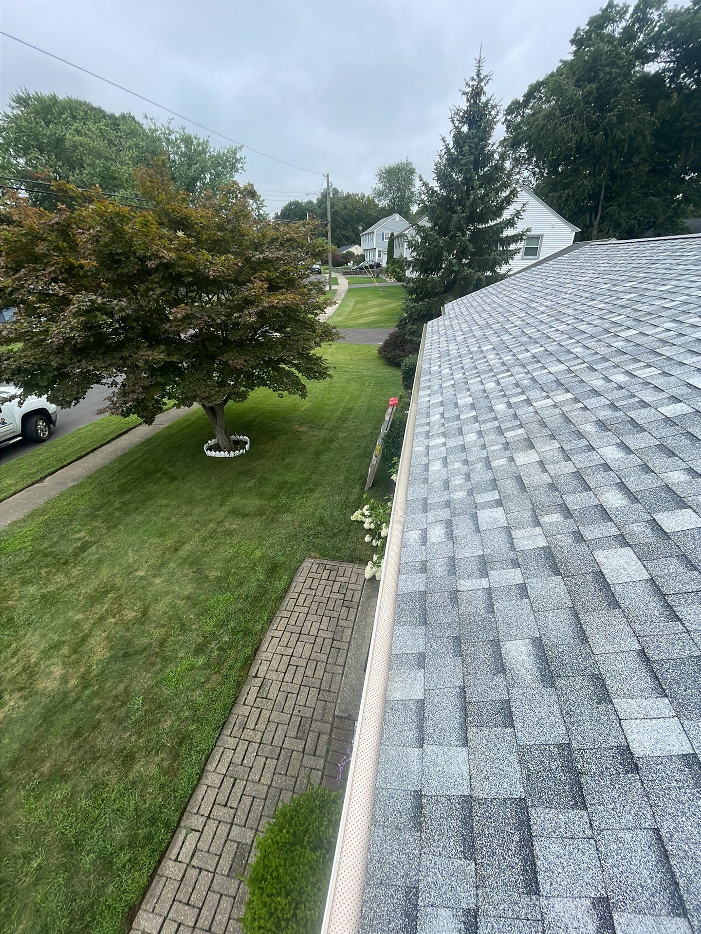Residential Roofing Installation using Owens Corning TruDefinition Sierra Gray by A Plus Exterior