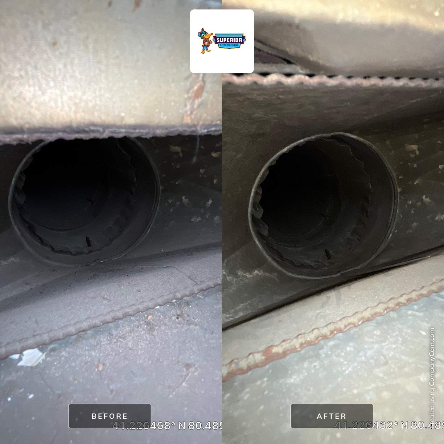 Air Duct Cleaning With a Vacuum Truck in Sharon, PA by Superior Air Duct Cleaning