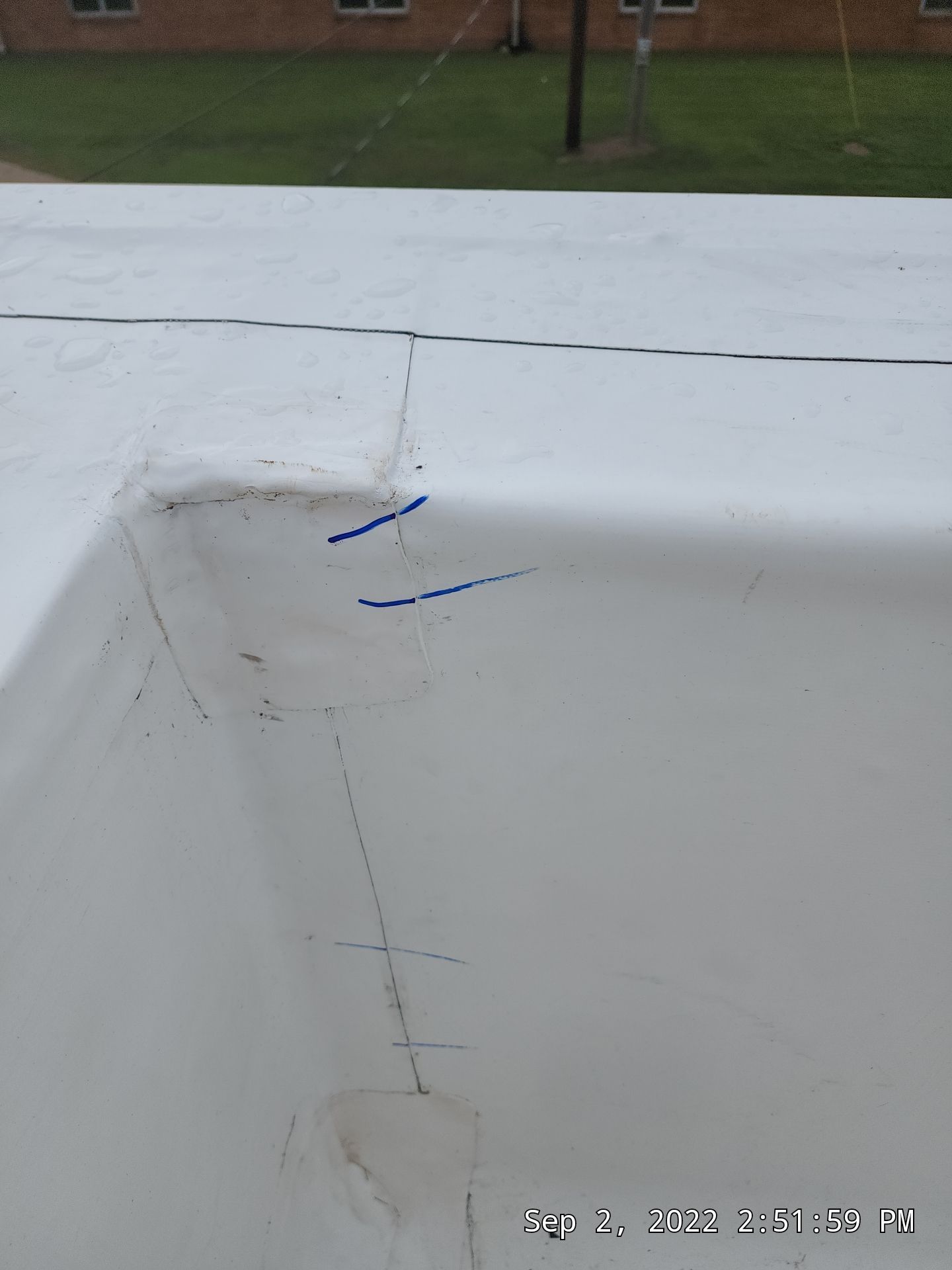 Commercial Roofing Installation using 60 mil PVC by Hostetler Roofing