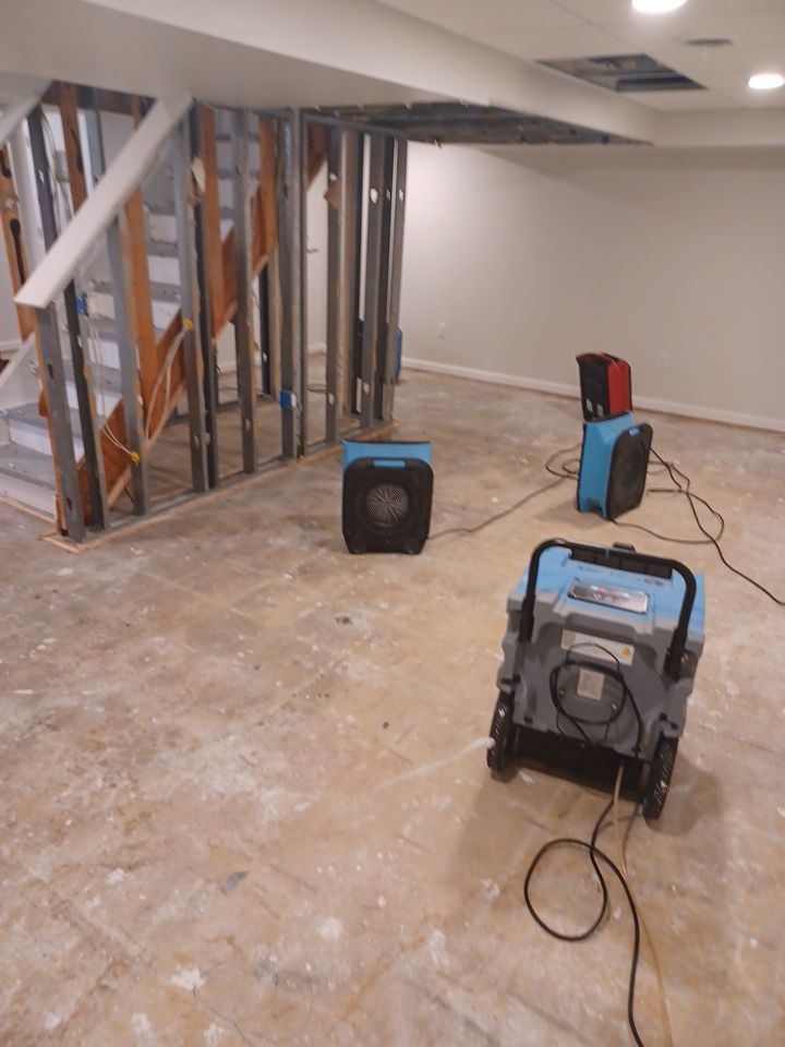 Project in Brighton by EzDry Water Mitigation & Property Restoration