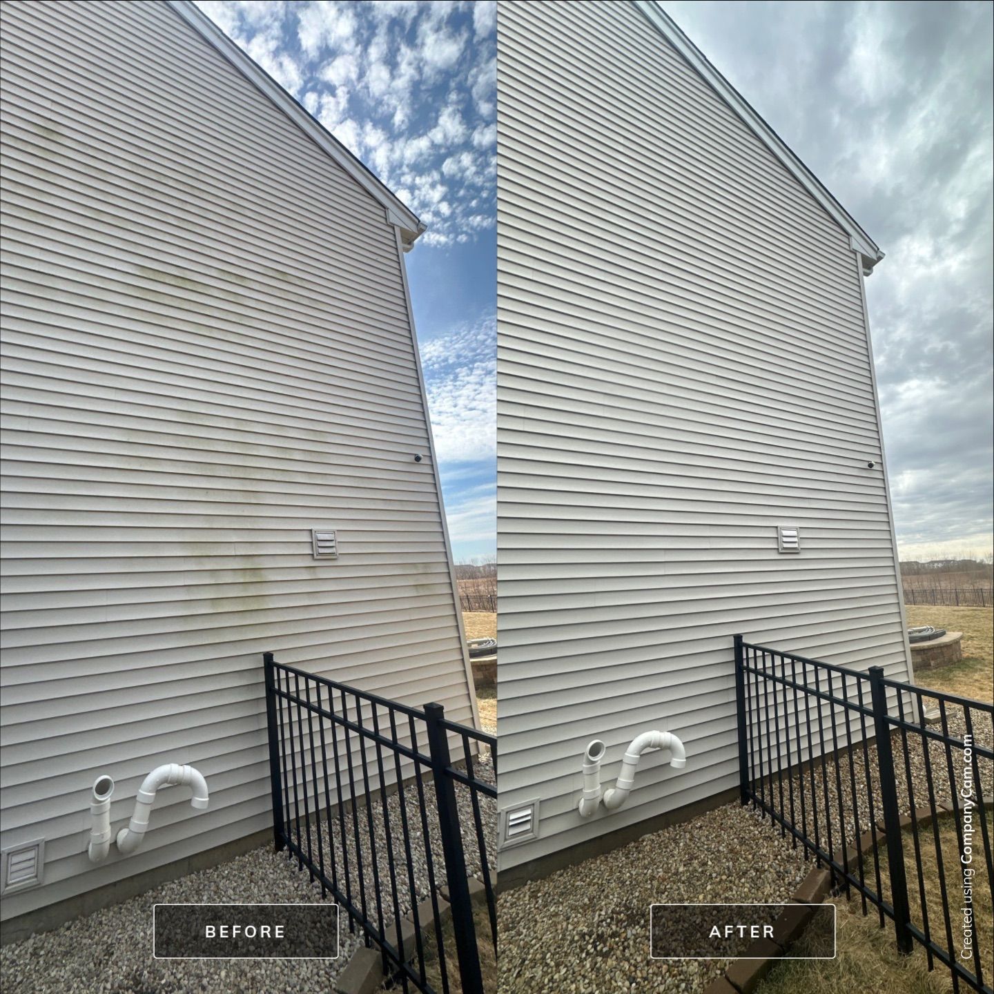 Project in Pingree Grove by Simmons Power & Soft Washing