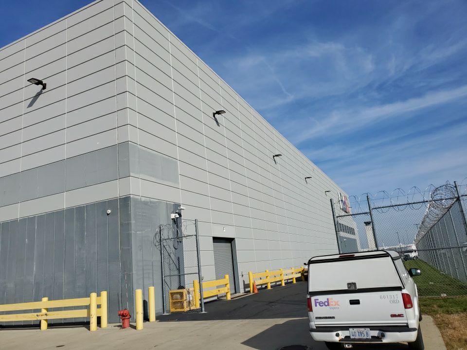 Tilt-up Precast Exterior Warehouse Painting by Paint Platoon USA