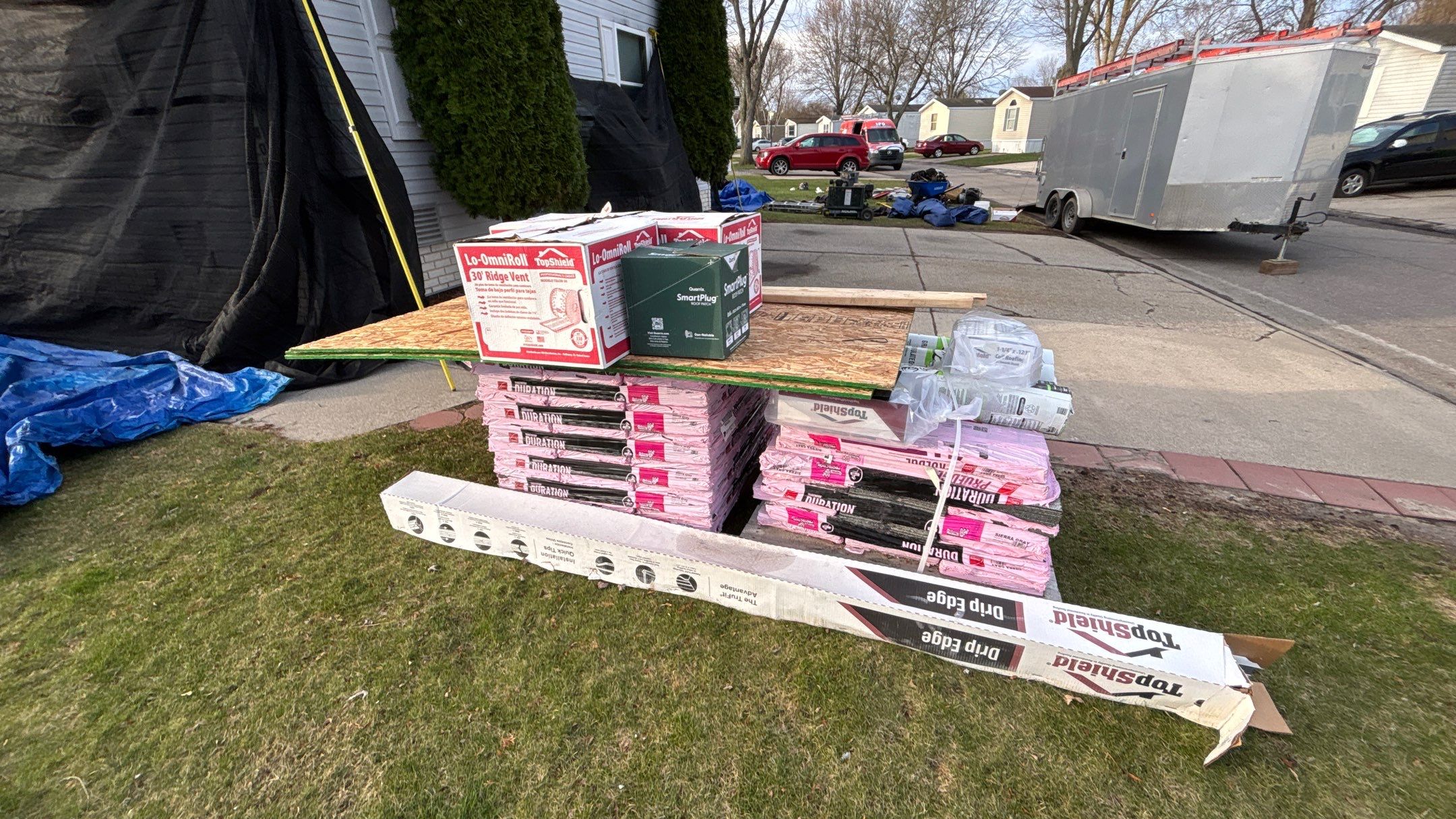 Roof Replacement using Owens Corning Sierra Gray by 180 Contractors
