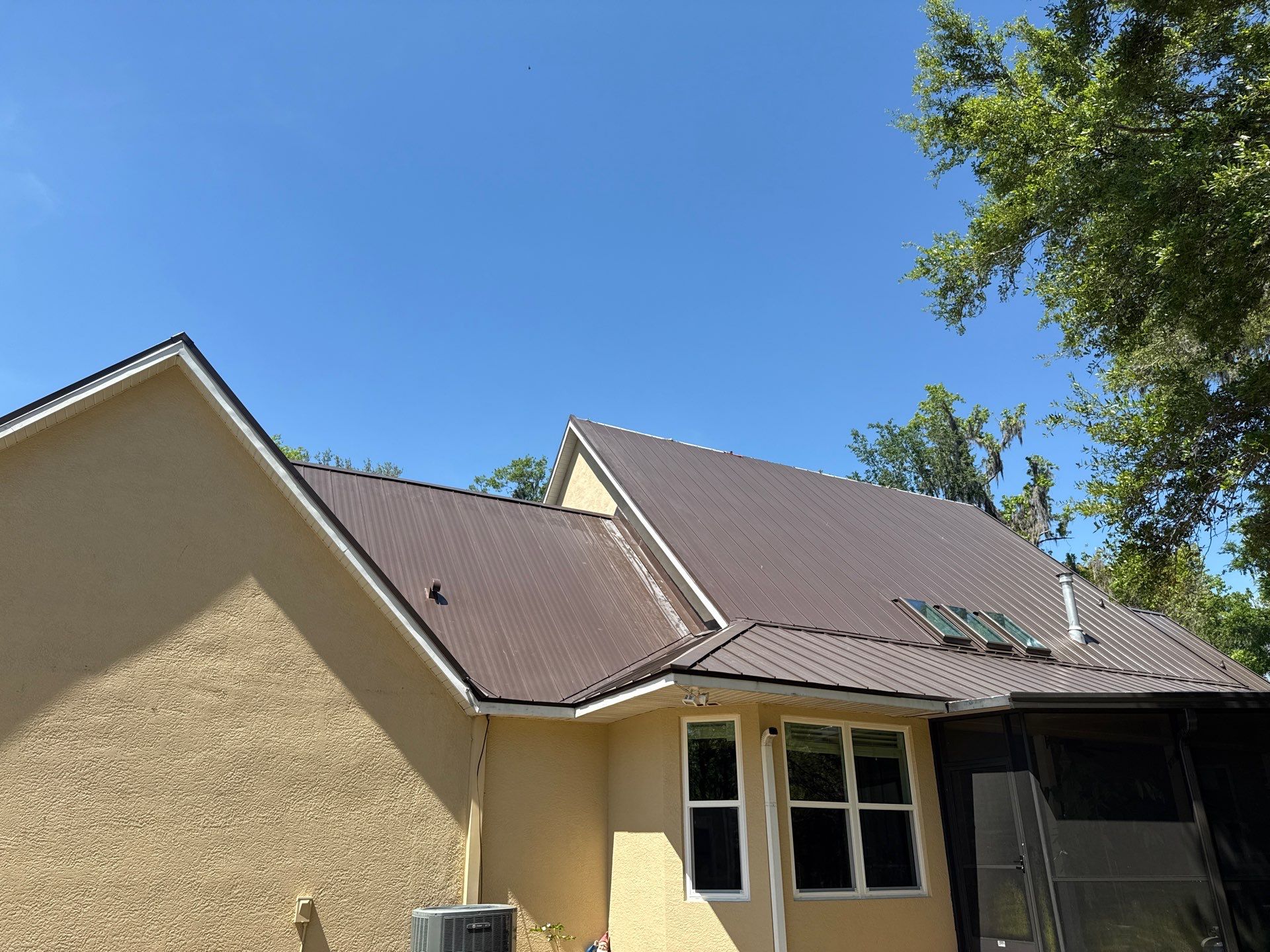 Charcoal Brown Standing Seam by Reimagine Roofing