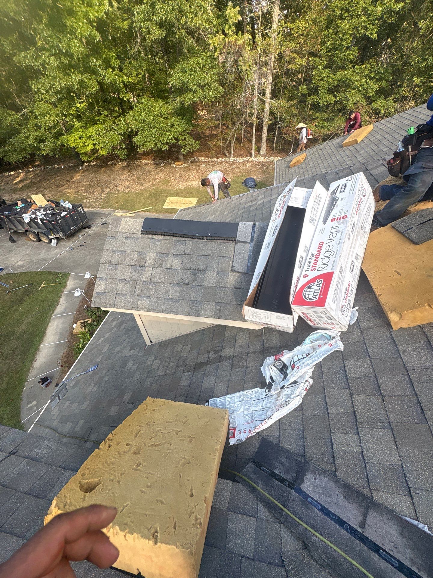 Asphalt Roof Replacement in Gadsden by NANOROOF Alabama