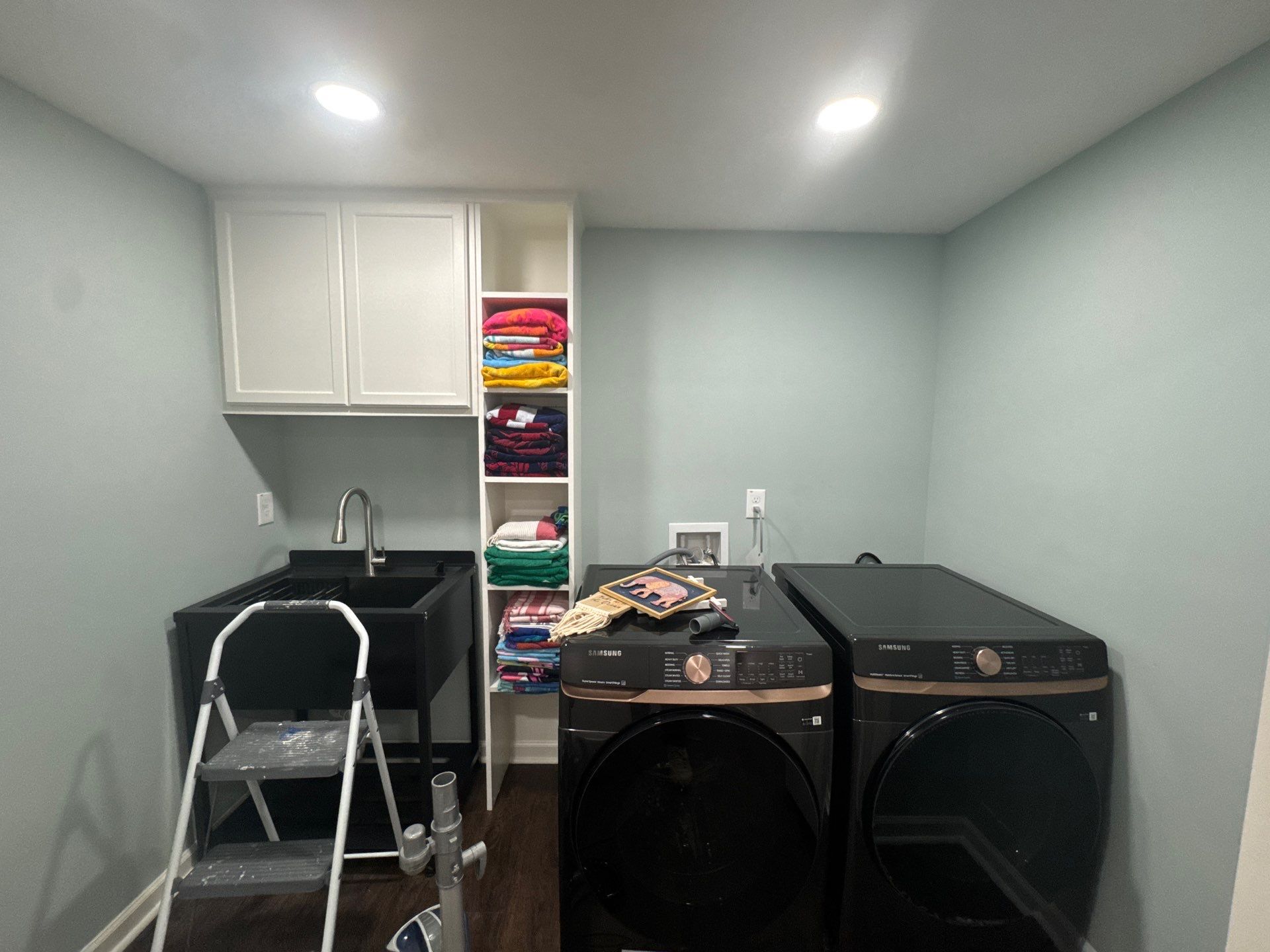 Full Basement Remodel in Powder Springs Featuring Custom Kitchenette by Swift Home Renovations