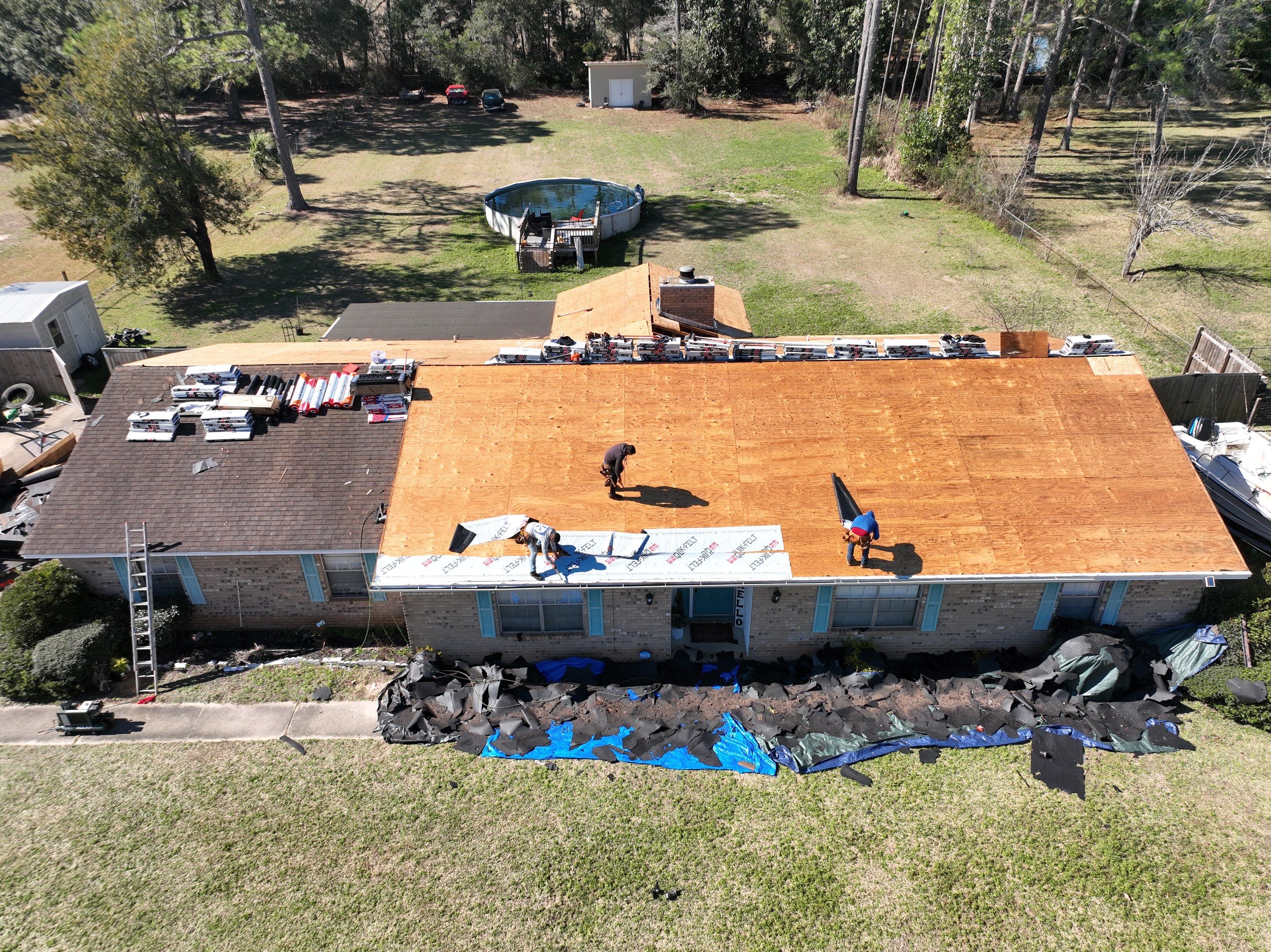 Residential Roofing Installation by Sammi’s Roofing 