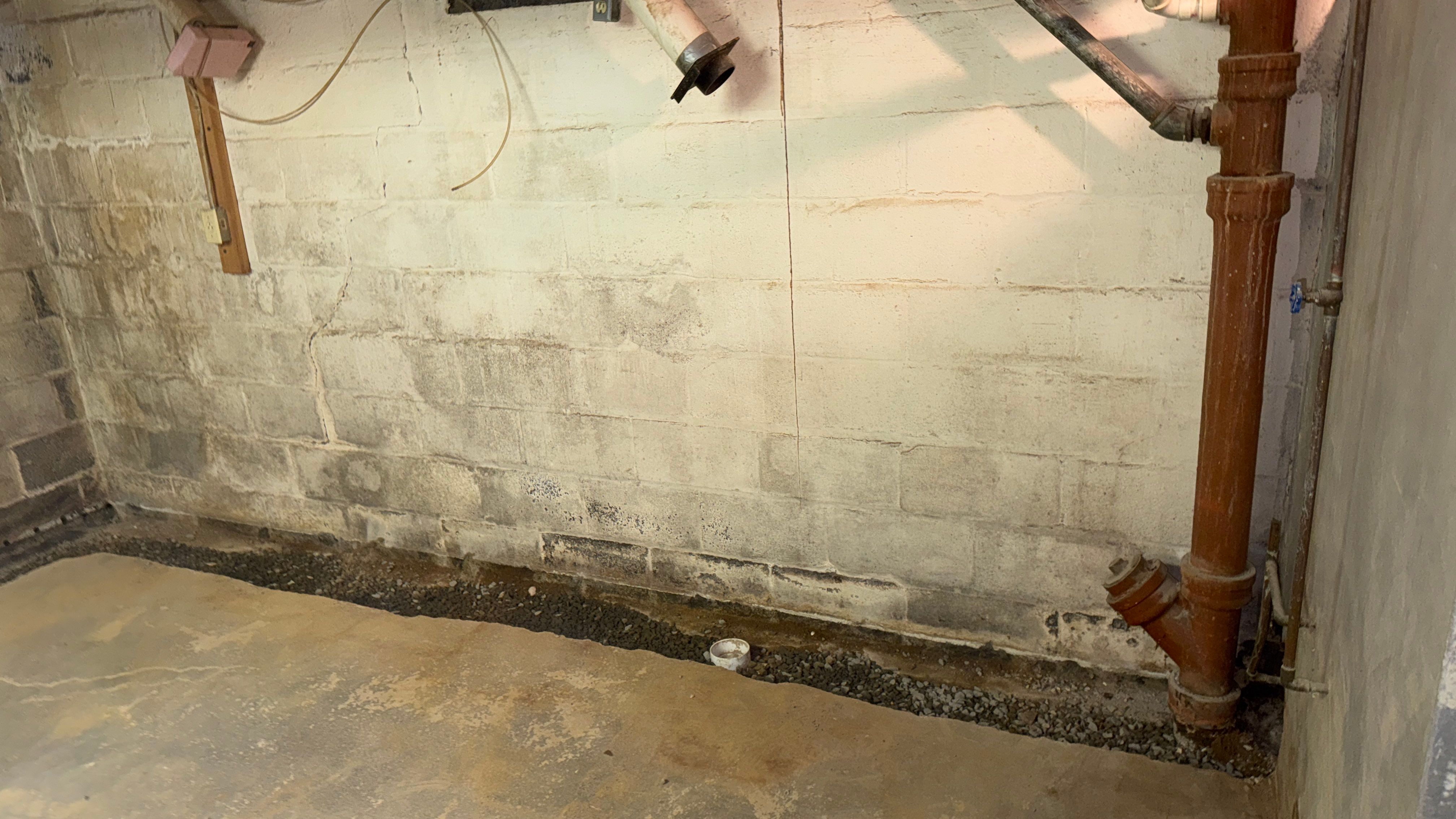 Interior French Drain Washington Township, NJ by Pure Service Pro, LLC 