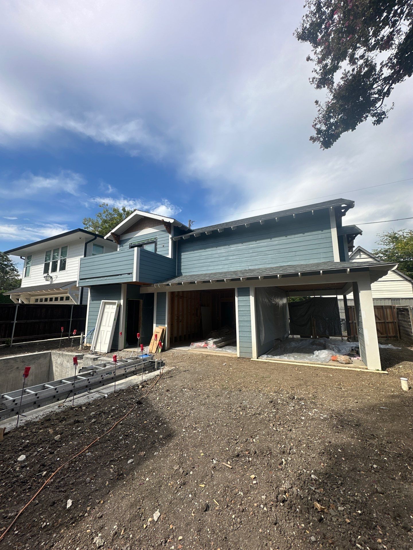 Fully encapsulated Dallas custom home  by Apex Insulation Solutions