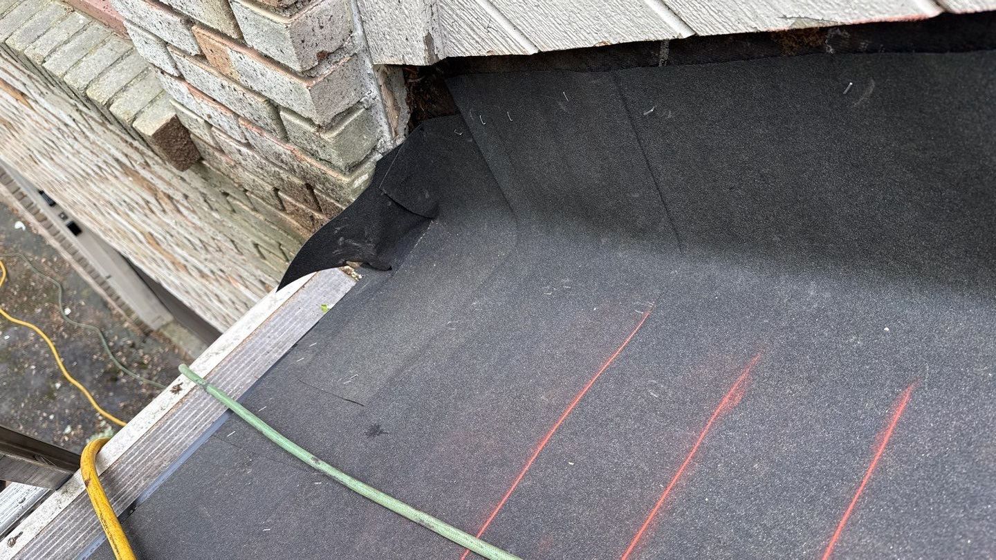 Roof Replacement using Owens Corning Desert Rose by 180 Contractors