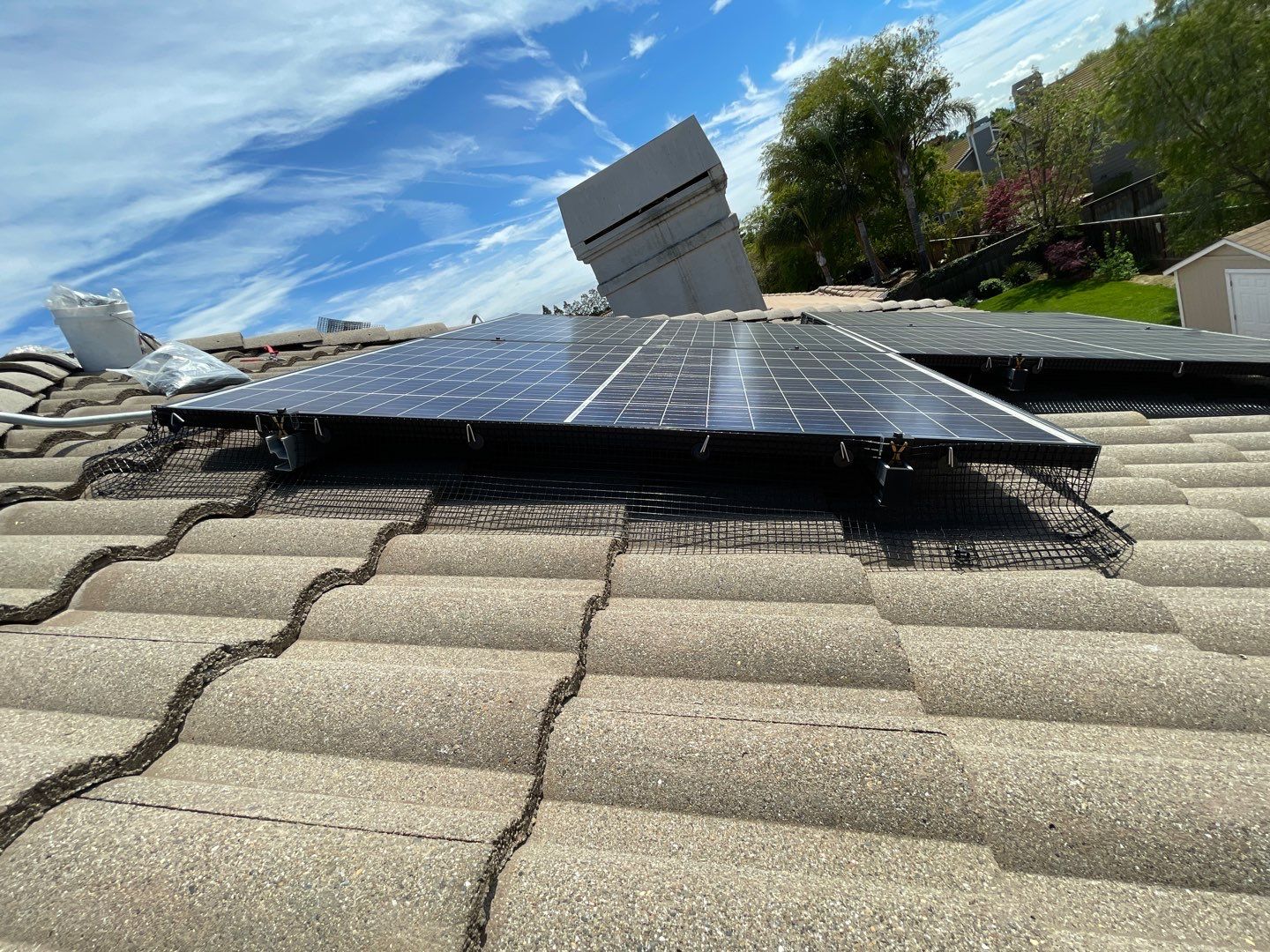 Solar Panel Bird Proofing-Morgan Hill by All One Solar Shine