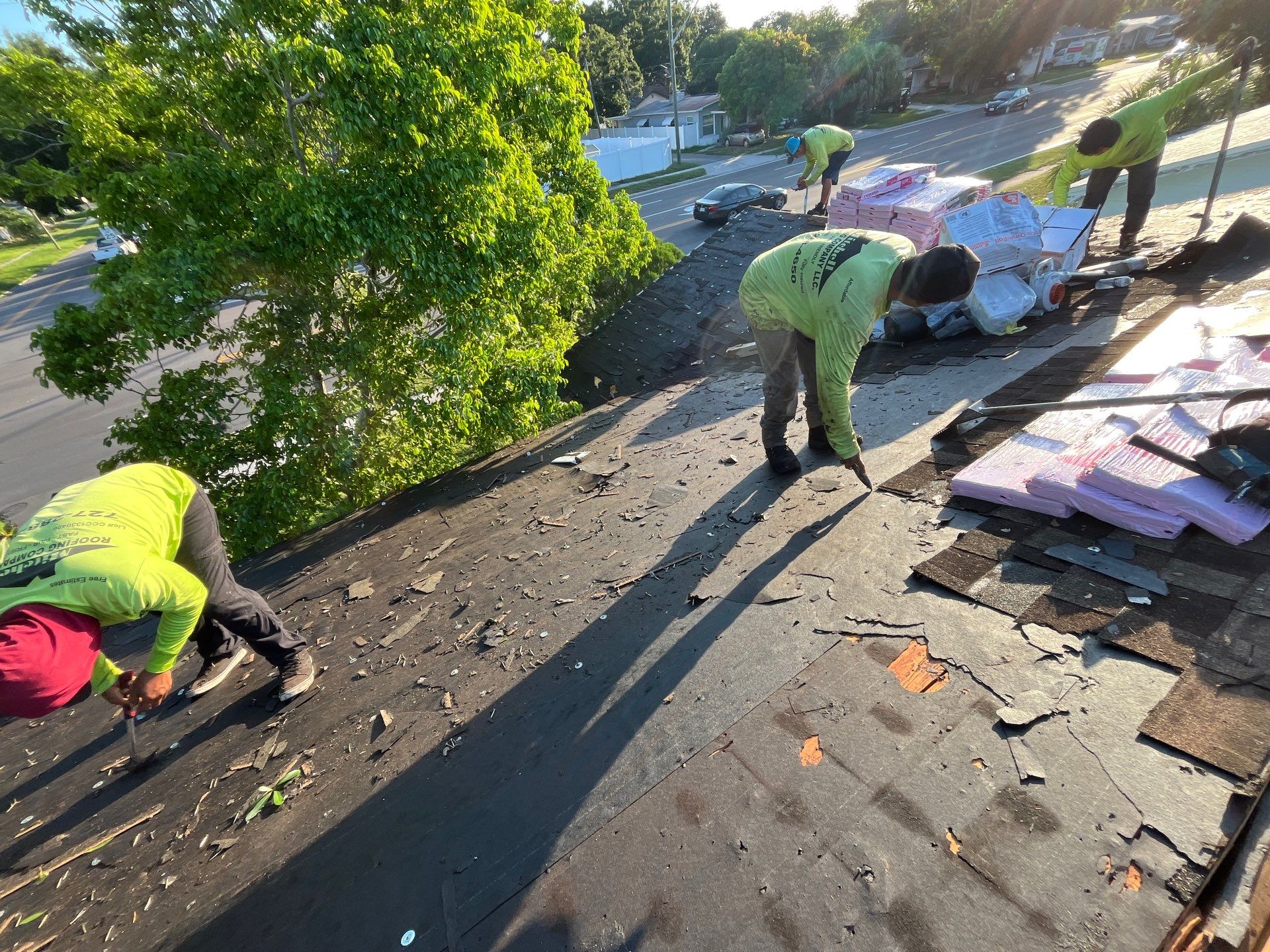 Project in St. Petersburg 33713 by Mitchell Roofing Company LLC 