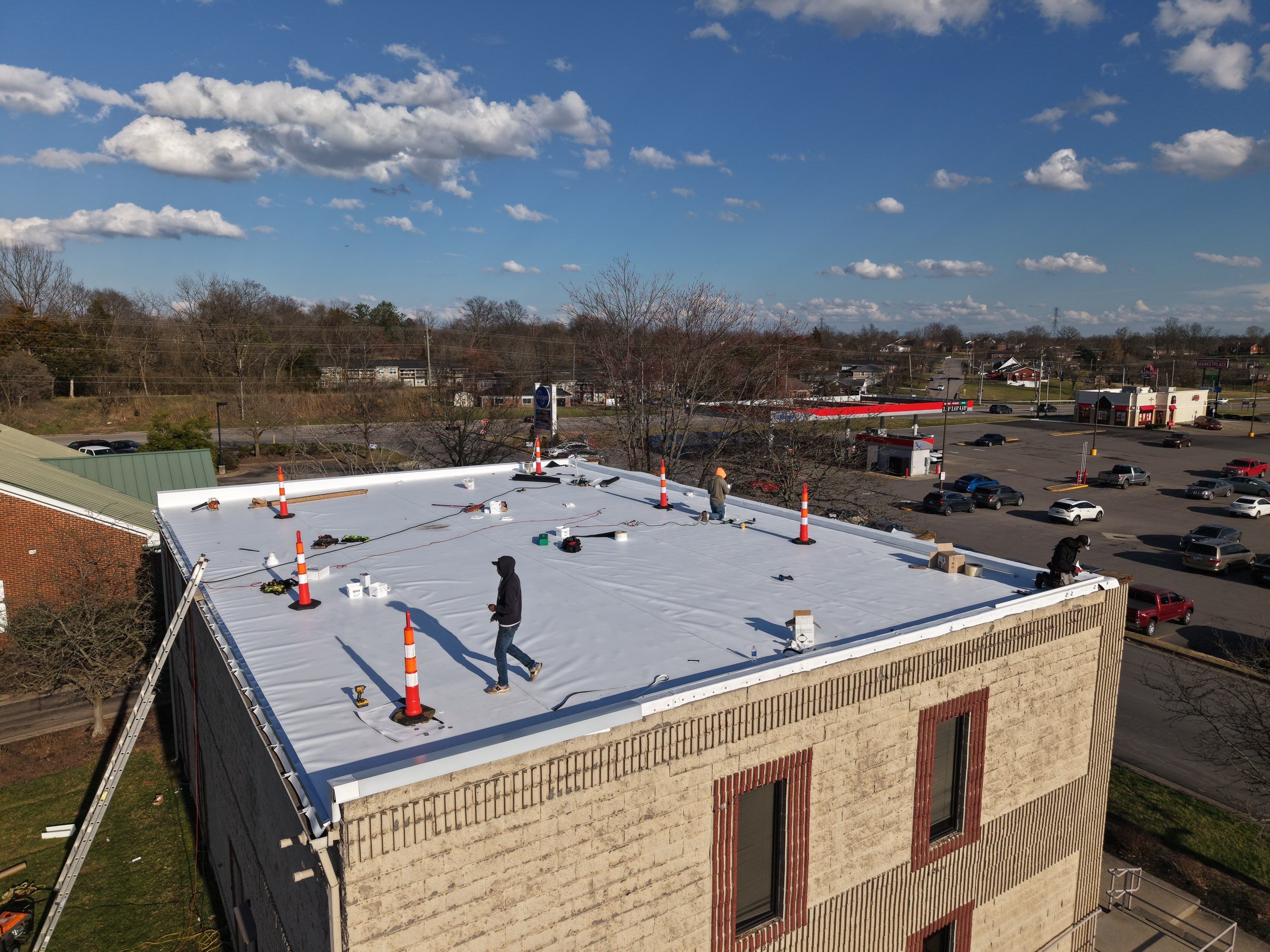 TPO Roof Replacement by Stout Exteriors