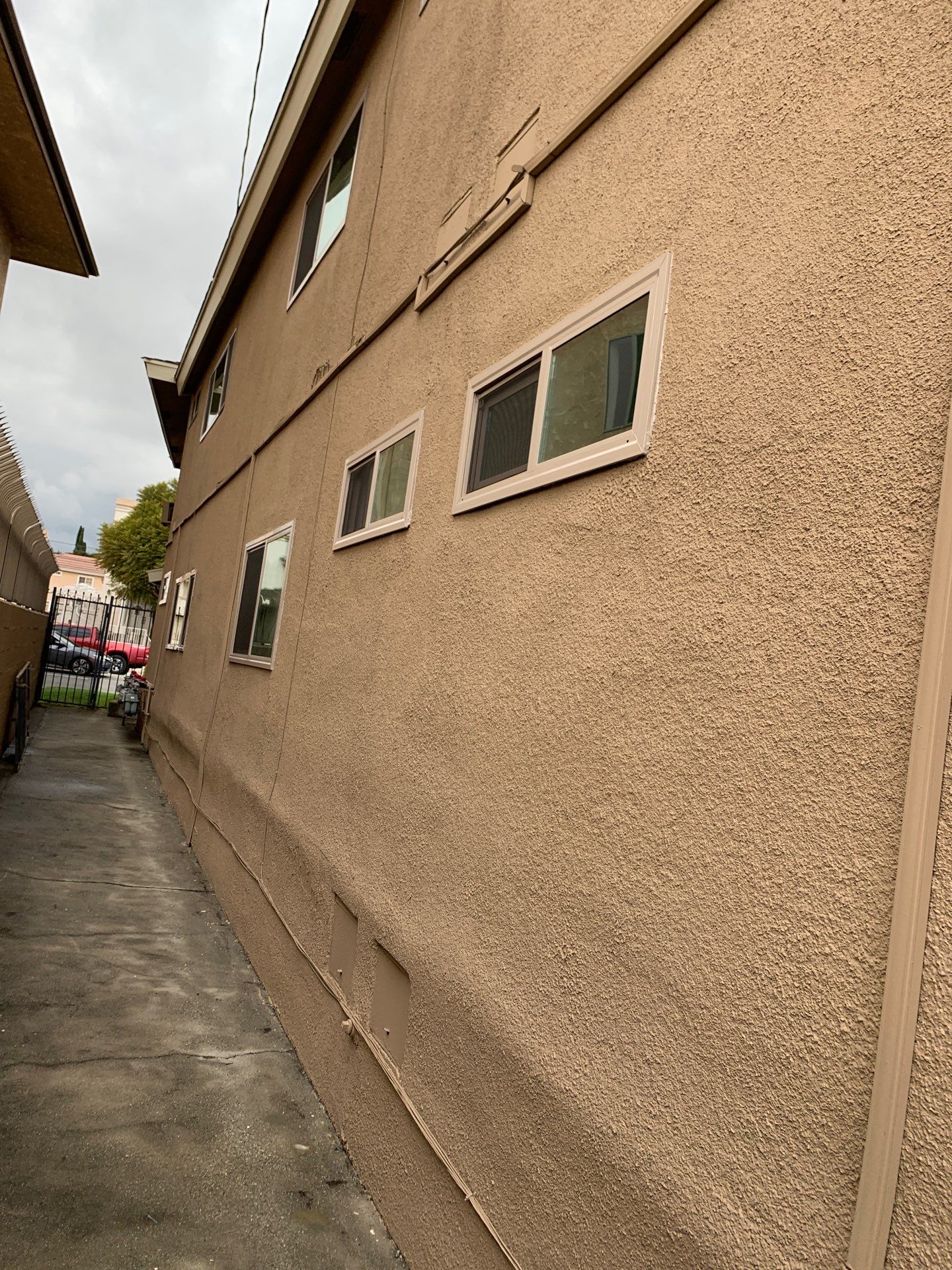 Alhambra, CA Windows in an apartment project by American Window Company