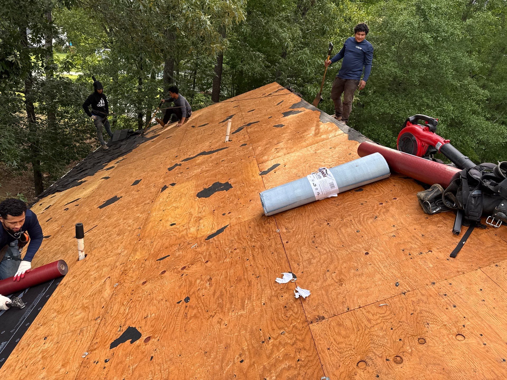 Full Roof Replacement in Quinton VA by Cade Construction