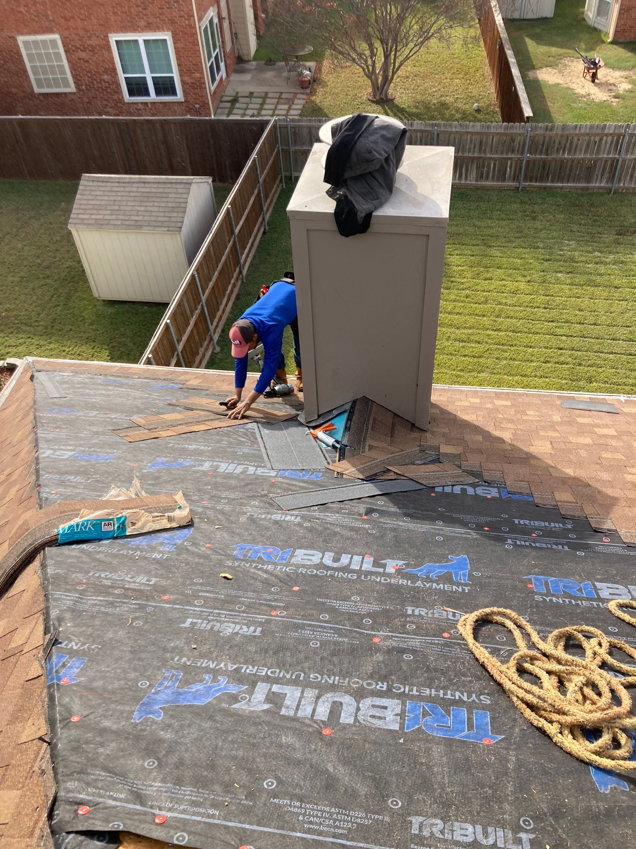 Project in Grand Prairie by Rhino Roofing and General Contracting, LLC