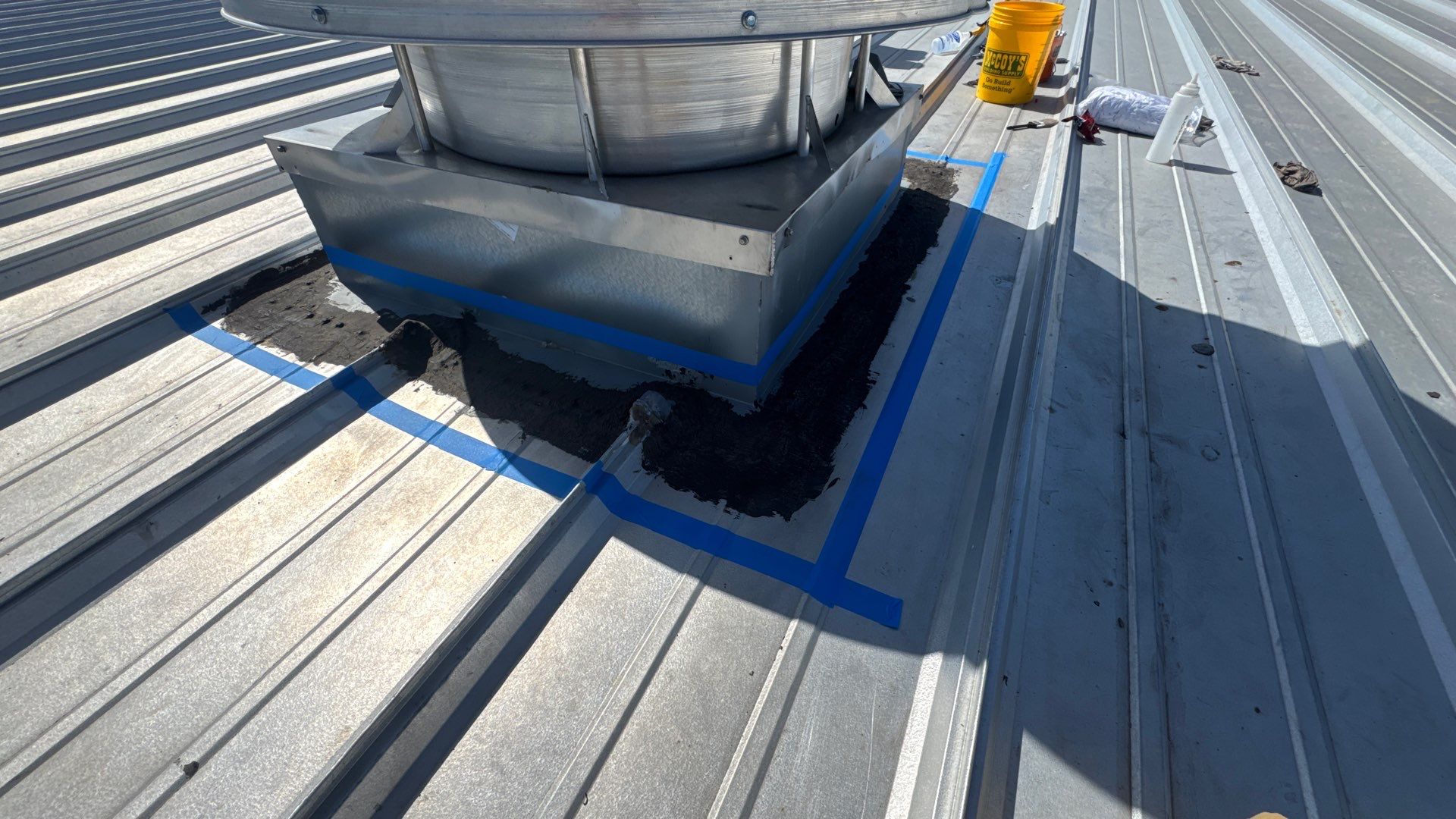 Metal Roof Repair Restoration - Pleasanton, TX 78064 - Rox Roofing by Rox Roofing
