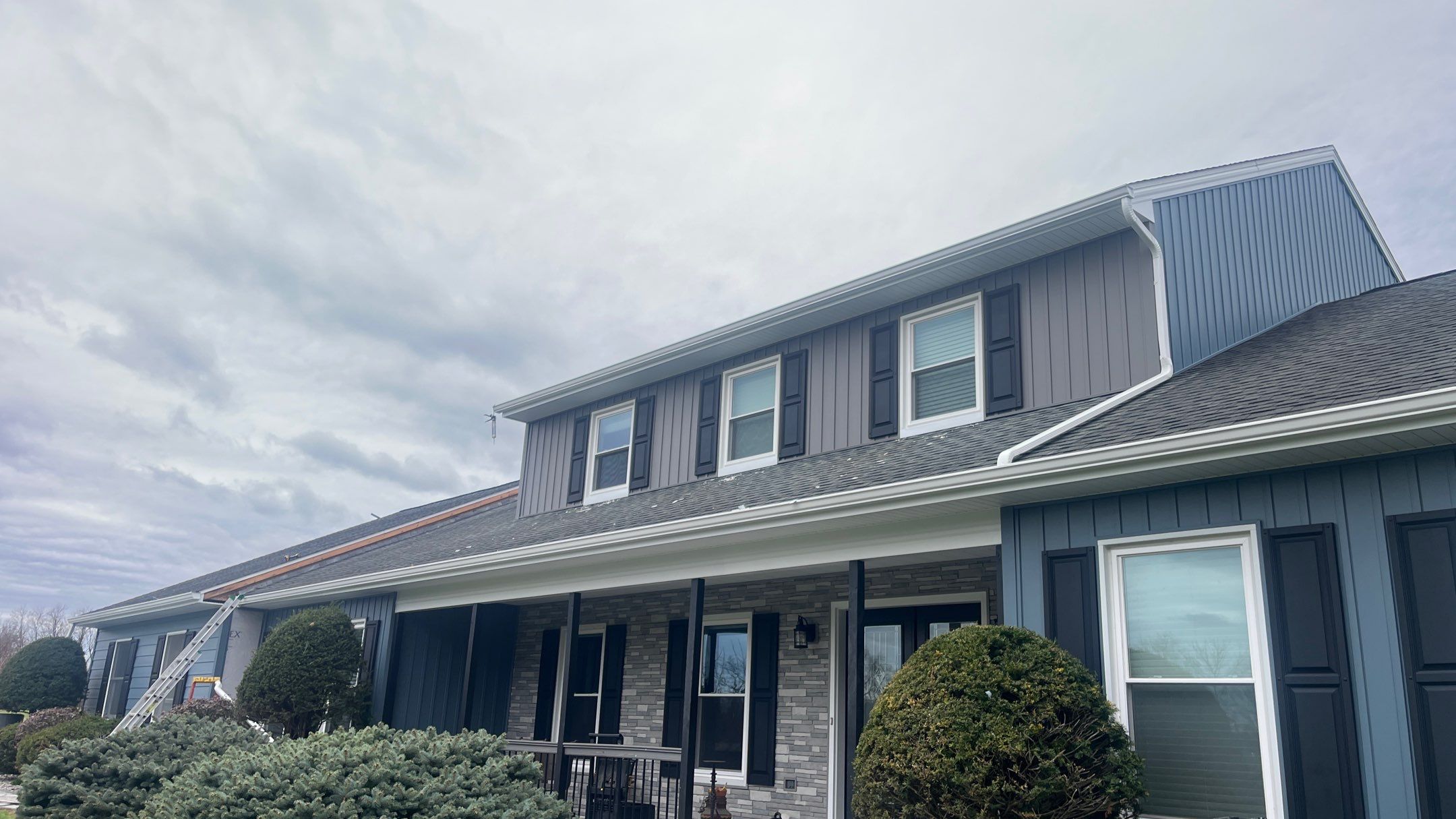 siding gutters soffit fascia shutters capping  from sales to installation by Aspen Home Improvements