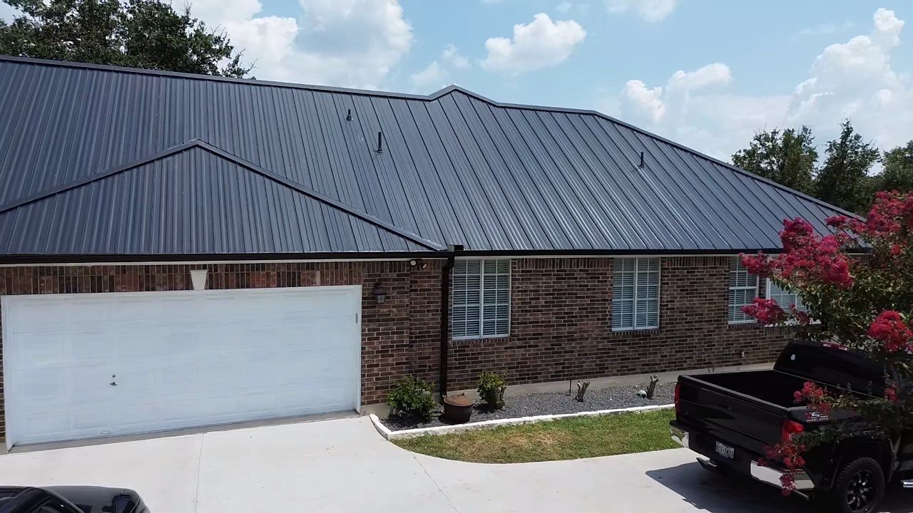 Matte Black - L&A Metals Class 4 UL 2218 Standing Seam Metal by RoofsOnly.com