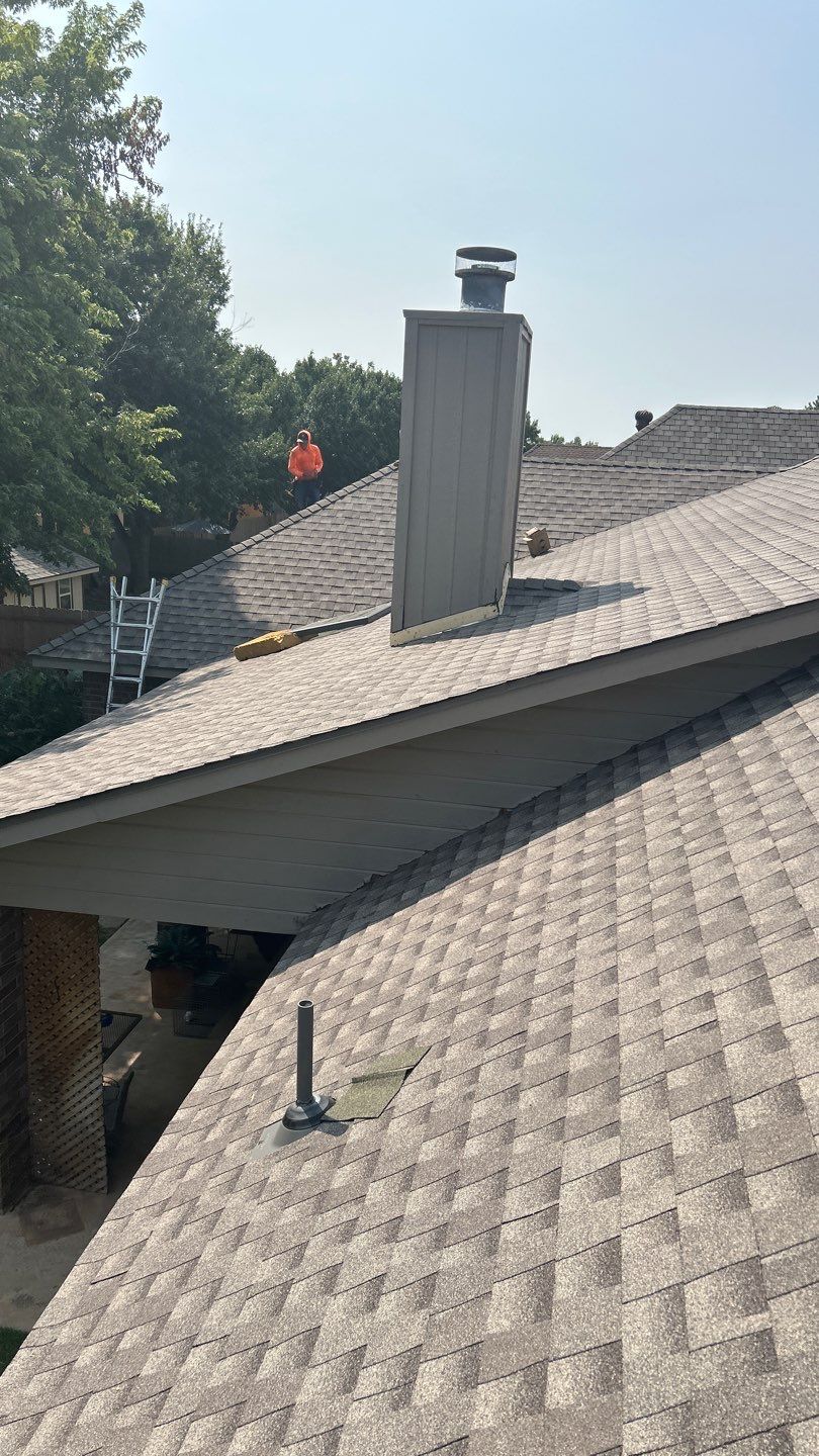 roof replacement in Edmond by McCann's Roofing and Construction