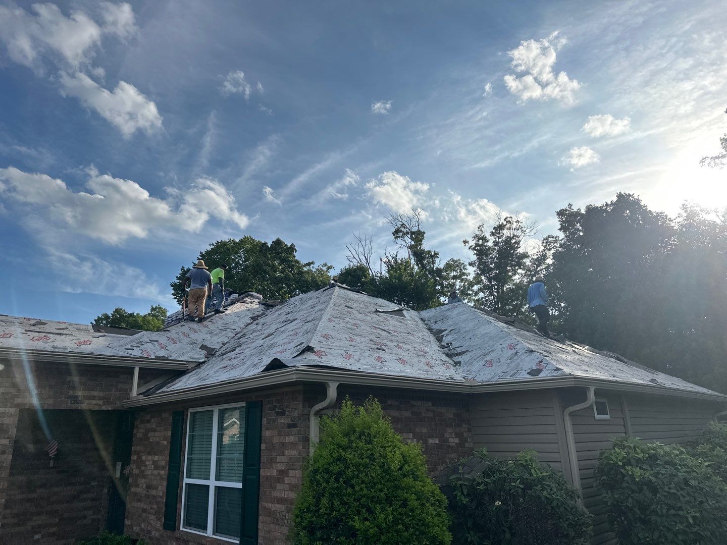 Residential Roofing Project in Bella Vista, AR by Ozark Mountain Roofing