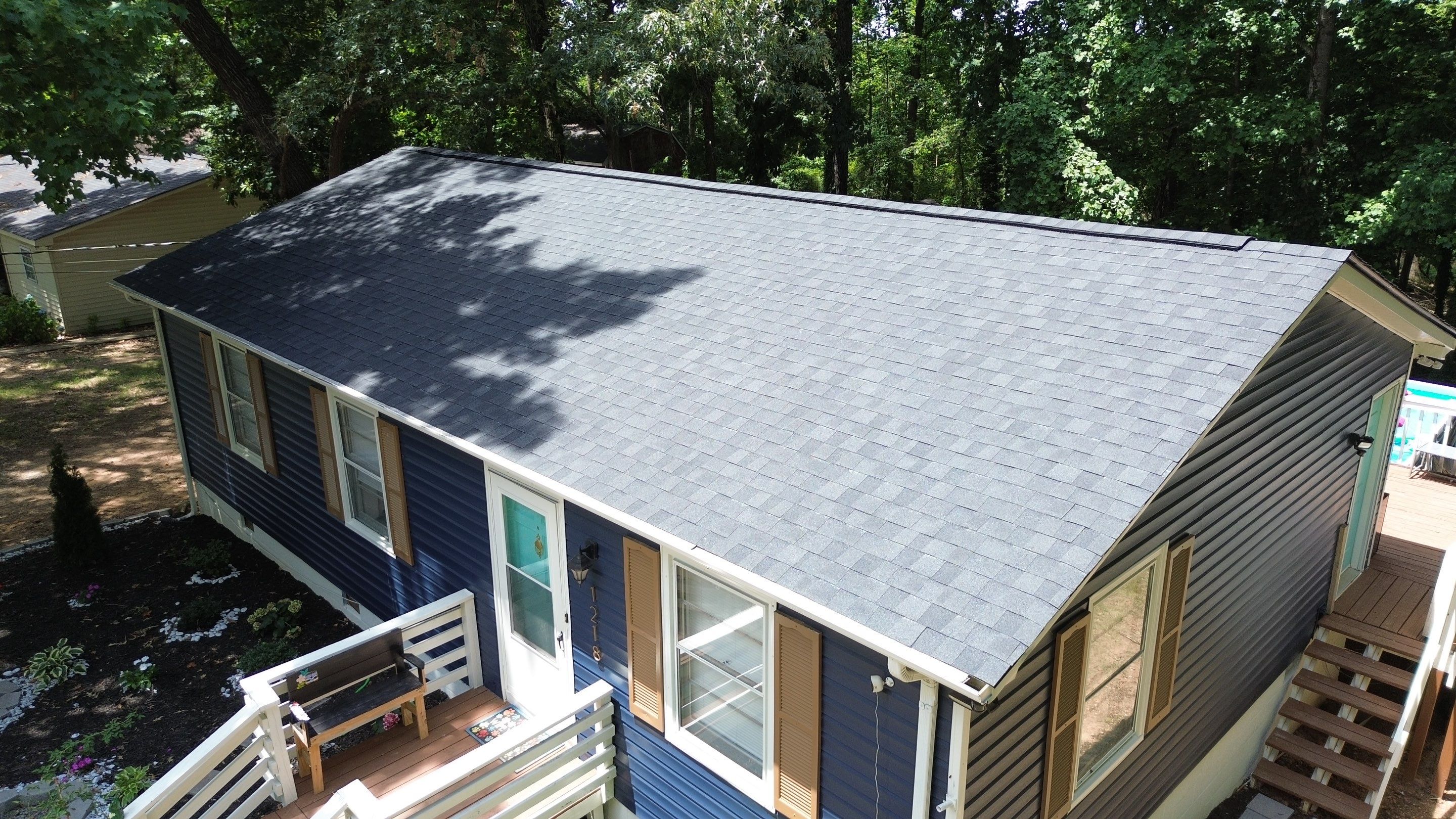 Roof replacement, gutters and interior repair by hail damage by Just Brilliant Restoration JBR