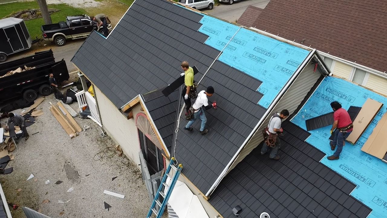 Full Tear-Off Metal Shake Roof Installation – Fort Wayne, IN by 4Ever Metal Roofing