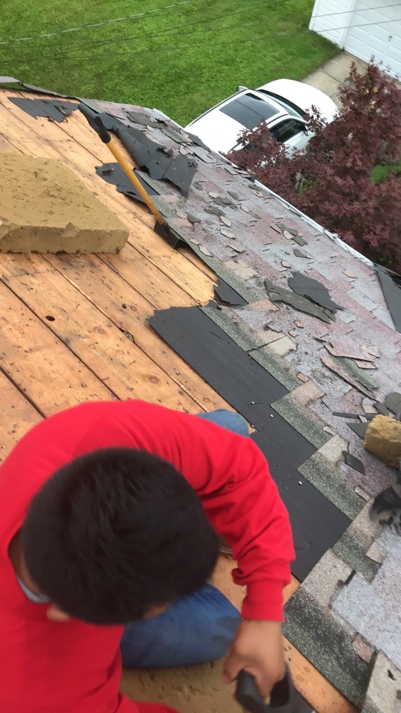 Residential Roof Replacement using Owens Corning Duration, Colonial Slate by Absolute Roofing and Construction