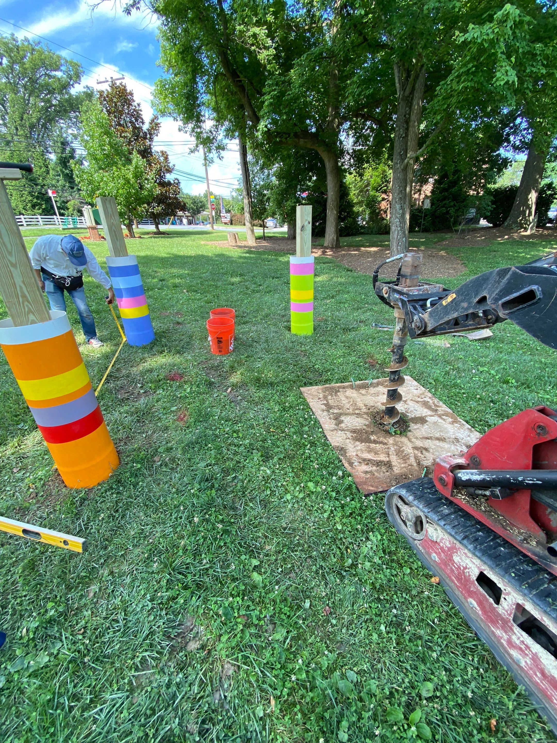 Indoor & Outdoor Art Installation by The Smet Companies, LLC
