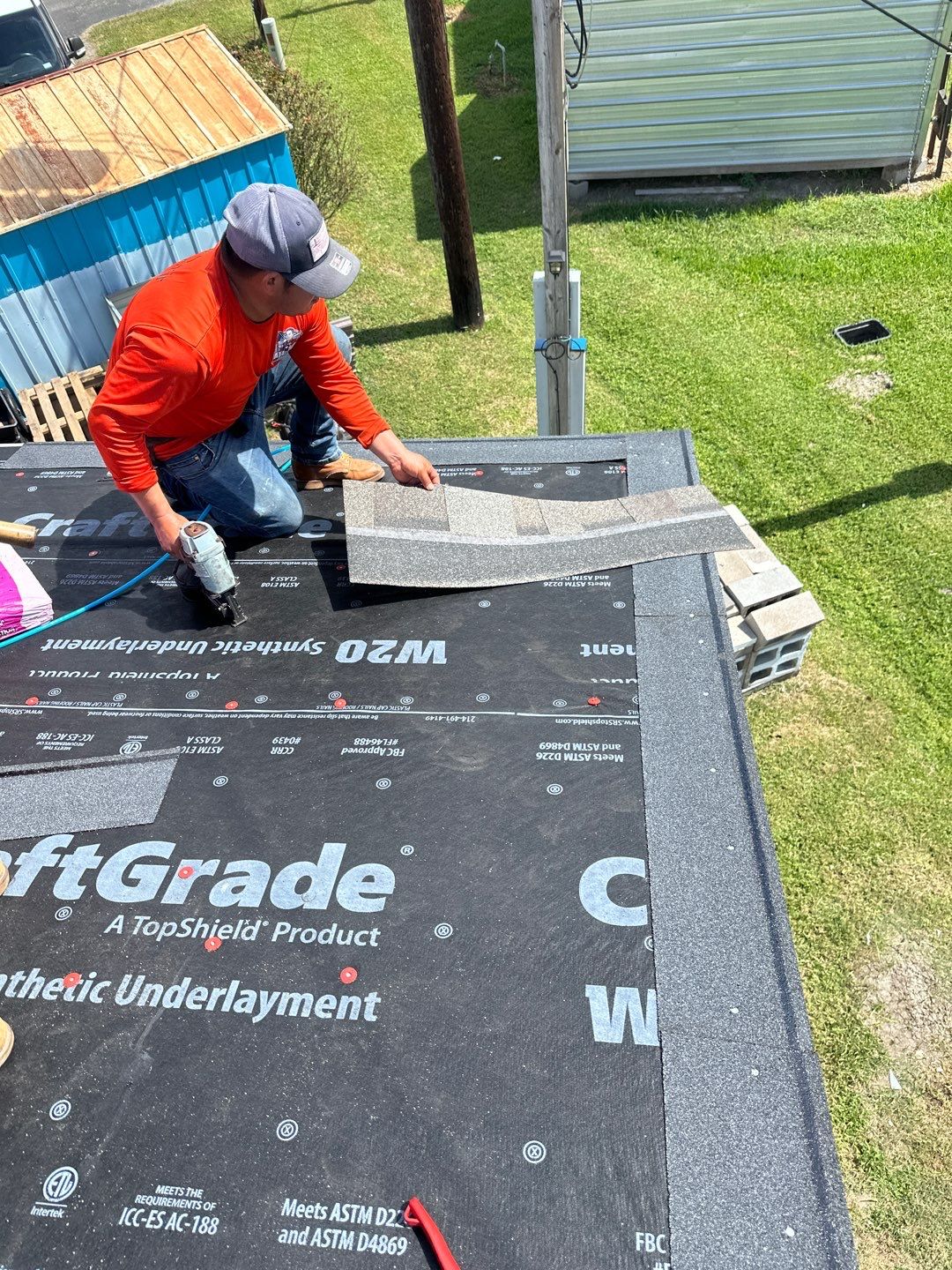 Residential Roofing Repair using Owen's Corning Duration (Lifetime) Shingles by Roof Repair Company
