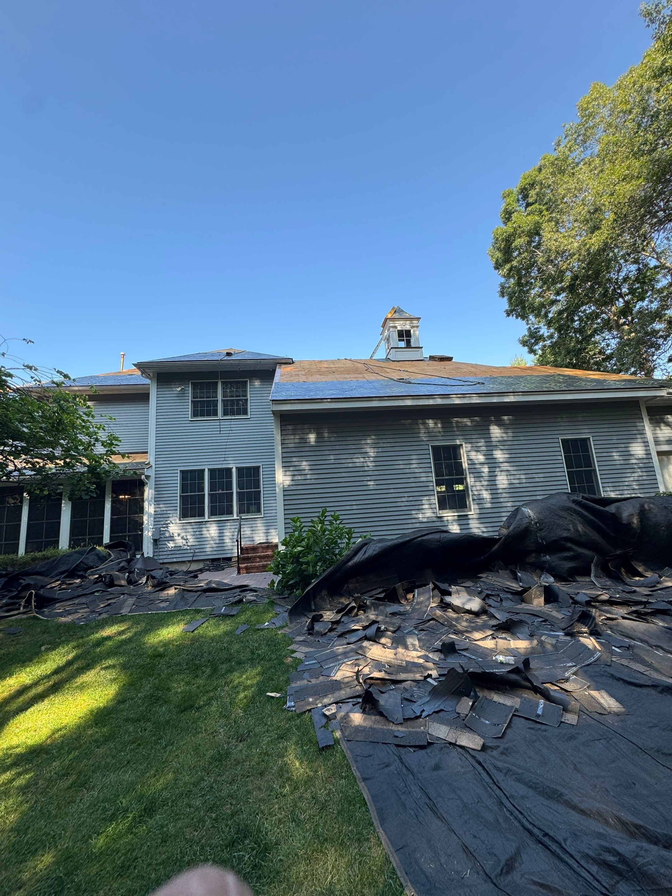 Roof Replacement & Gutter System Upgrade in Westford, MA by Mighty Dog Roofing of Greater Middlesex County