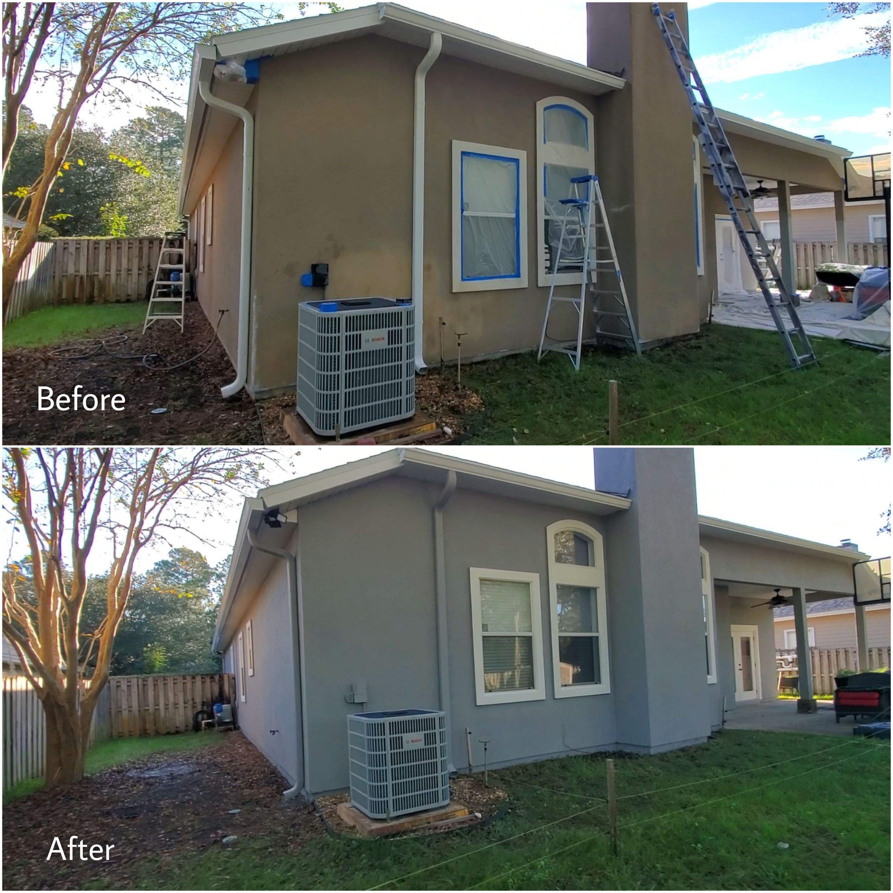 Residential Exterior Painting in Jacksonville FL 32216 by A New Leaf Painting, LLC