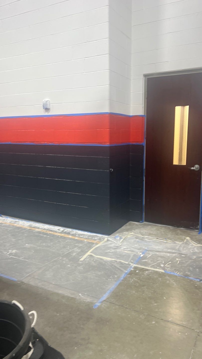 Factory Interior using Pro Industrial Multi-Surface Acrylic by Paint Platoon USA