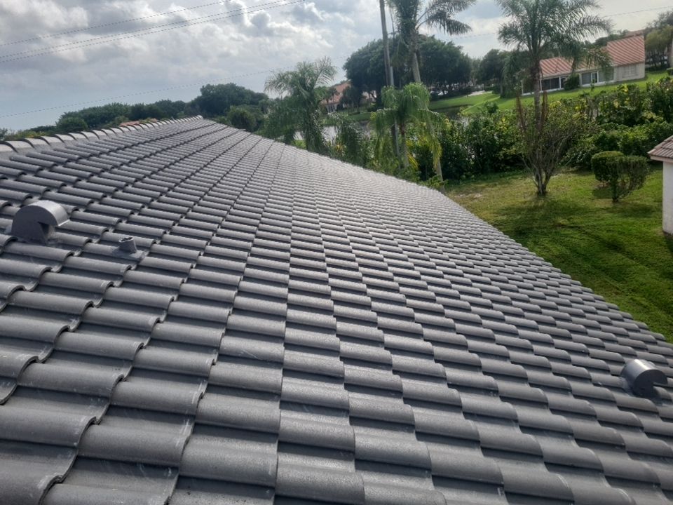 Residential Roofing Installation using Eagle Roofing Tile by BLUES BROTHERS ROOFING