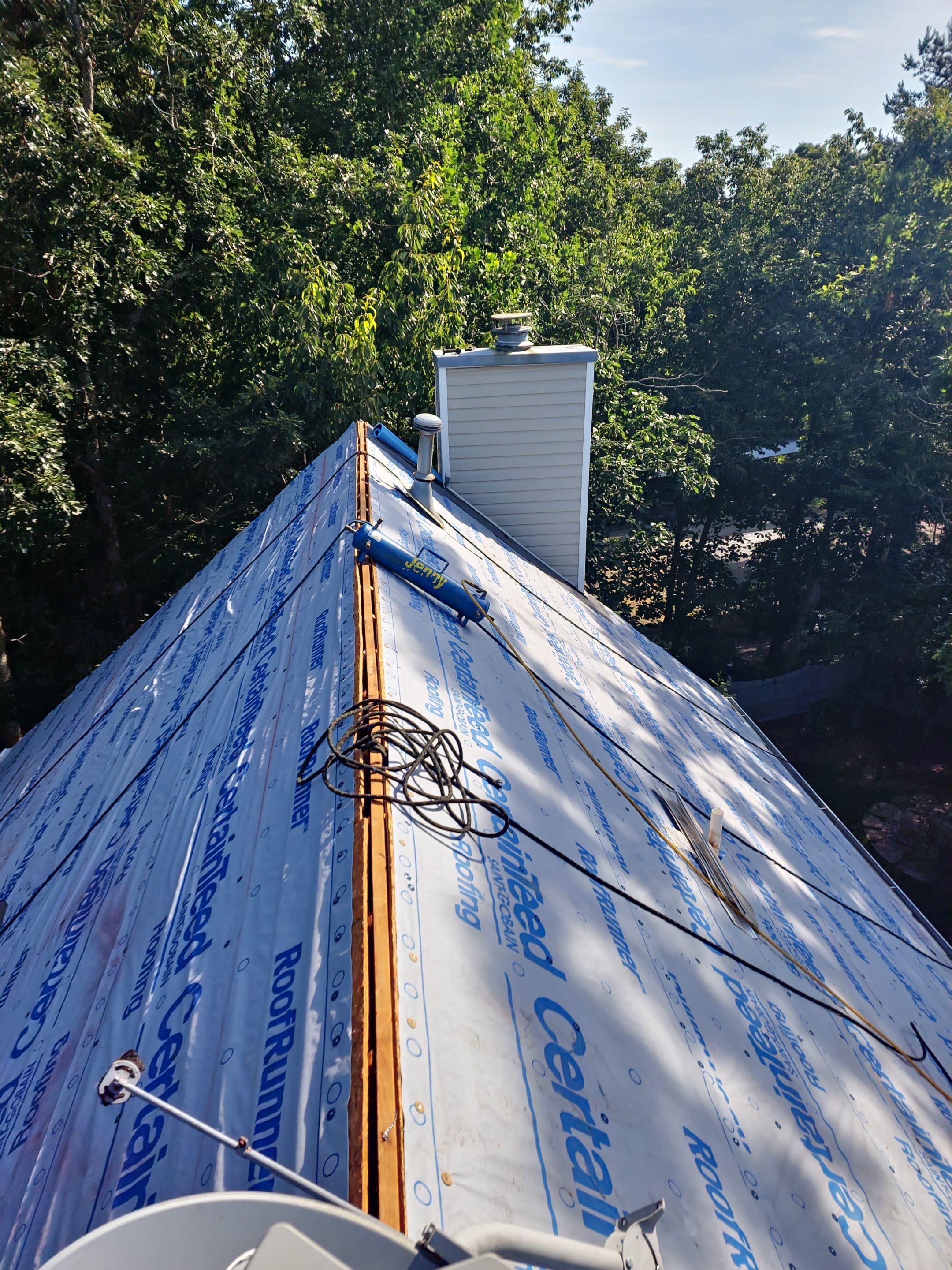 Residential Roofing Installation using GAF by Reset Roofing