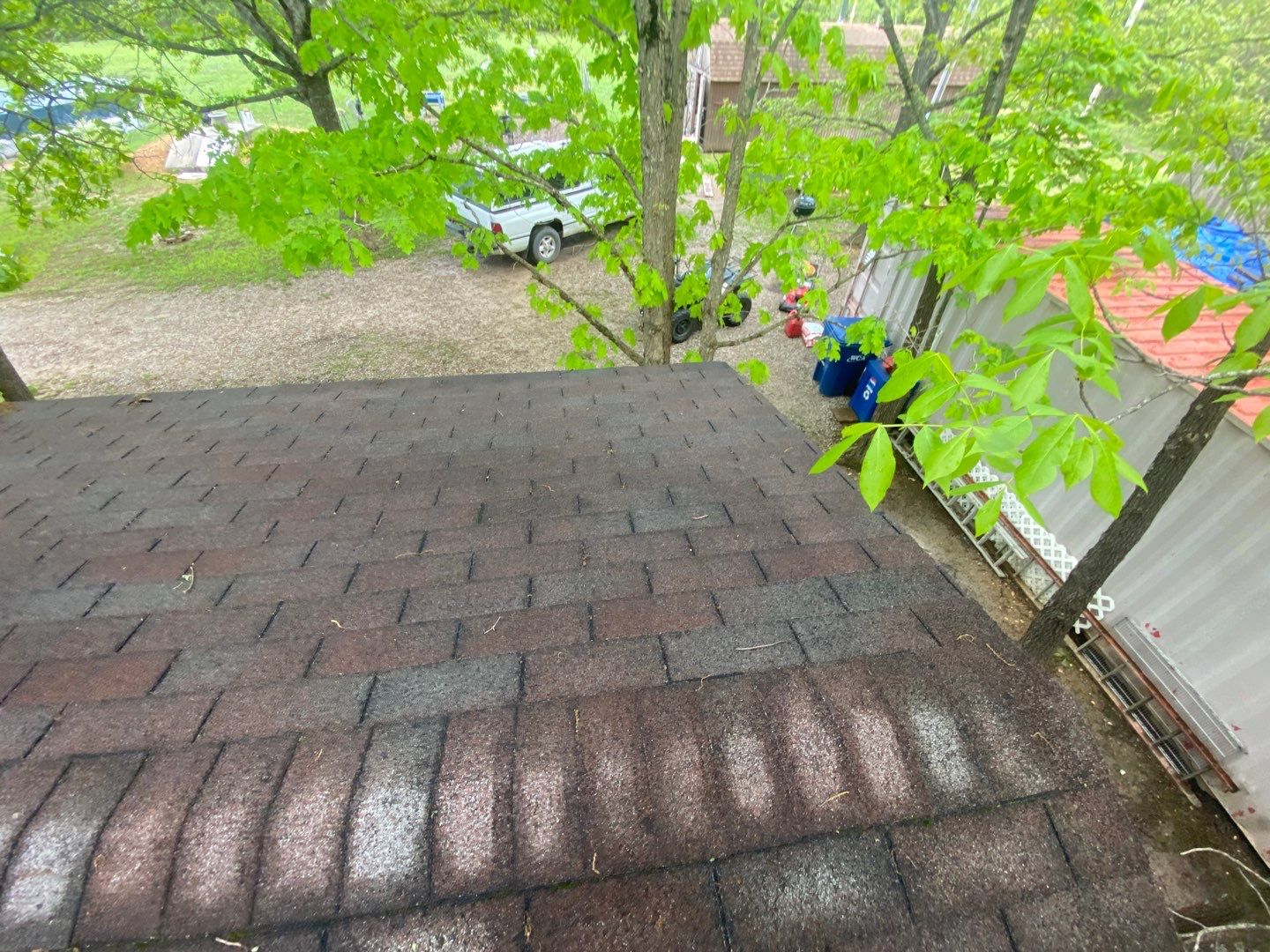 Residential Roofing Install - 26 Gauge G-Rib Metal - Color Evergreen  by Titan Commercial & Residential Roofing 