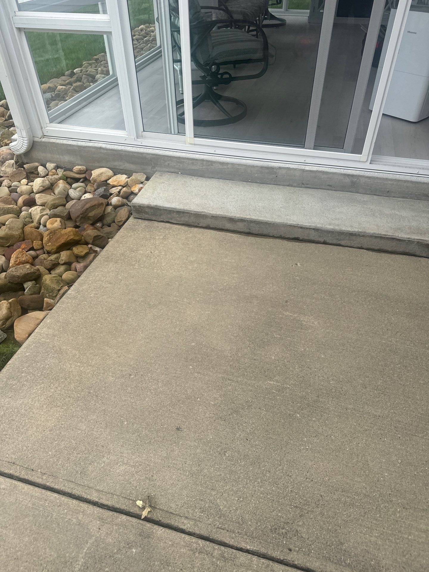 Garage + Sunroom Project in Follansbee by Floors in a Day, Inc