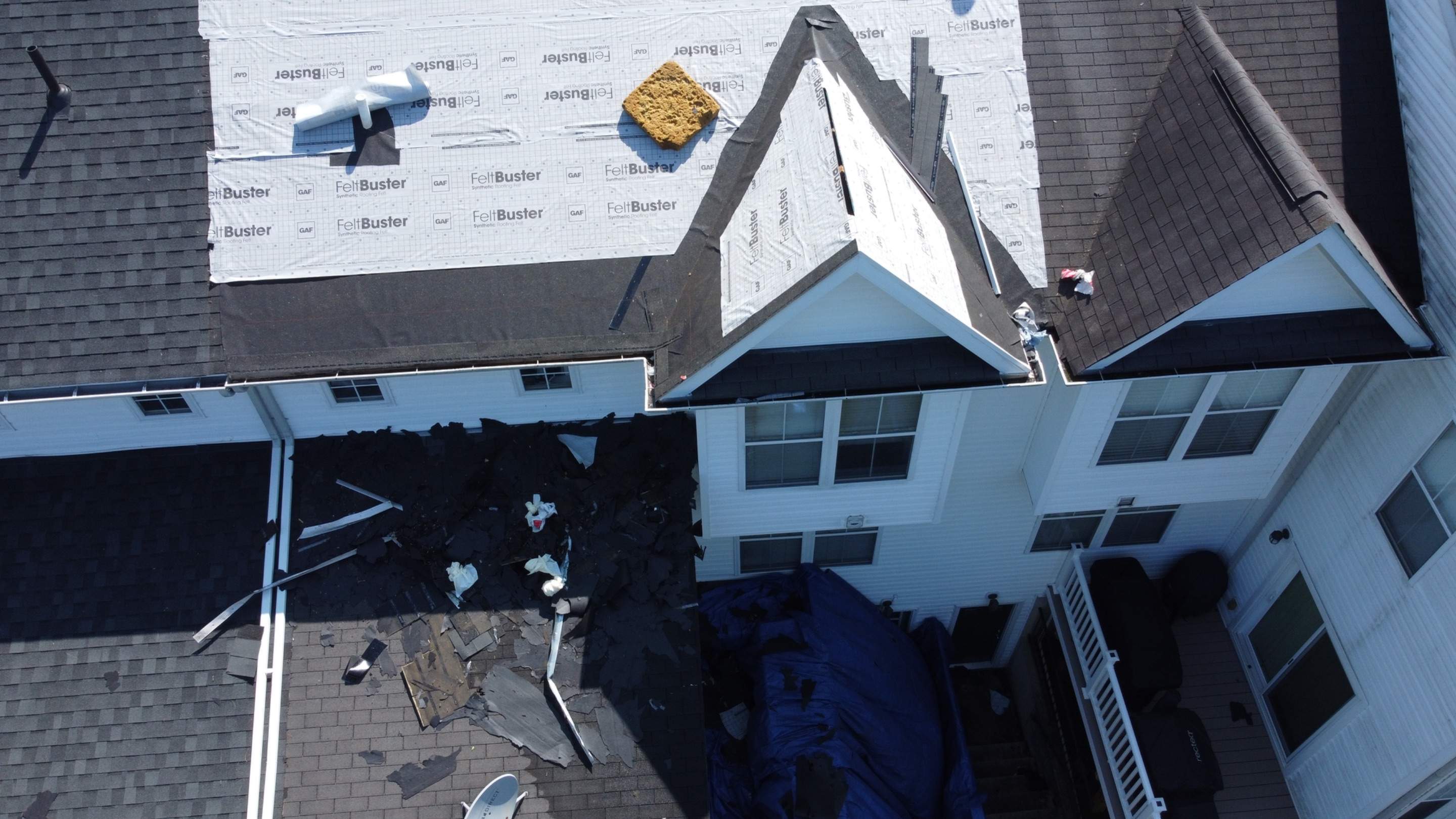 Residential Roofing Installation using GAF Timberline HDZ by Matter Roofing & Construction