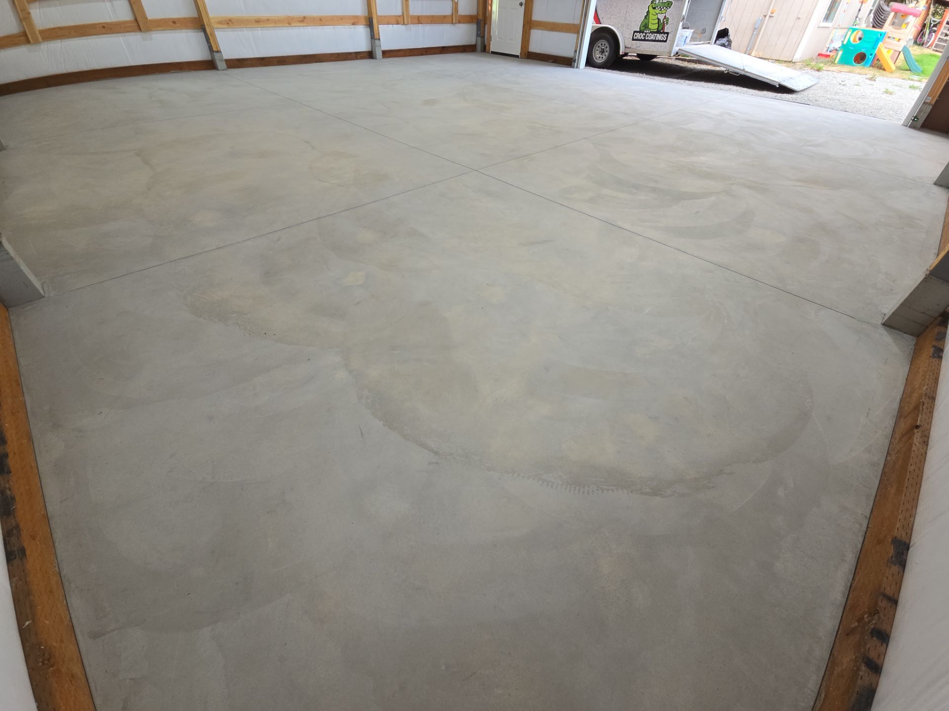 Shop Transformation using Slate Hybrid by Croc Coatings, LLC
