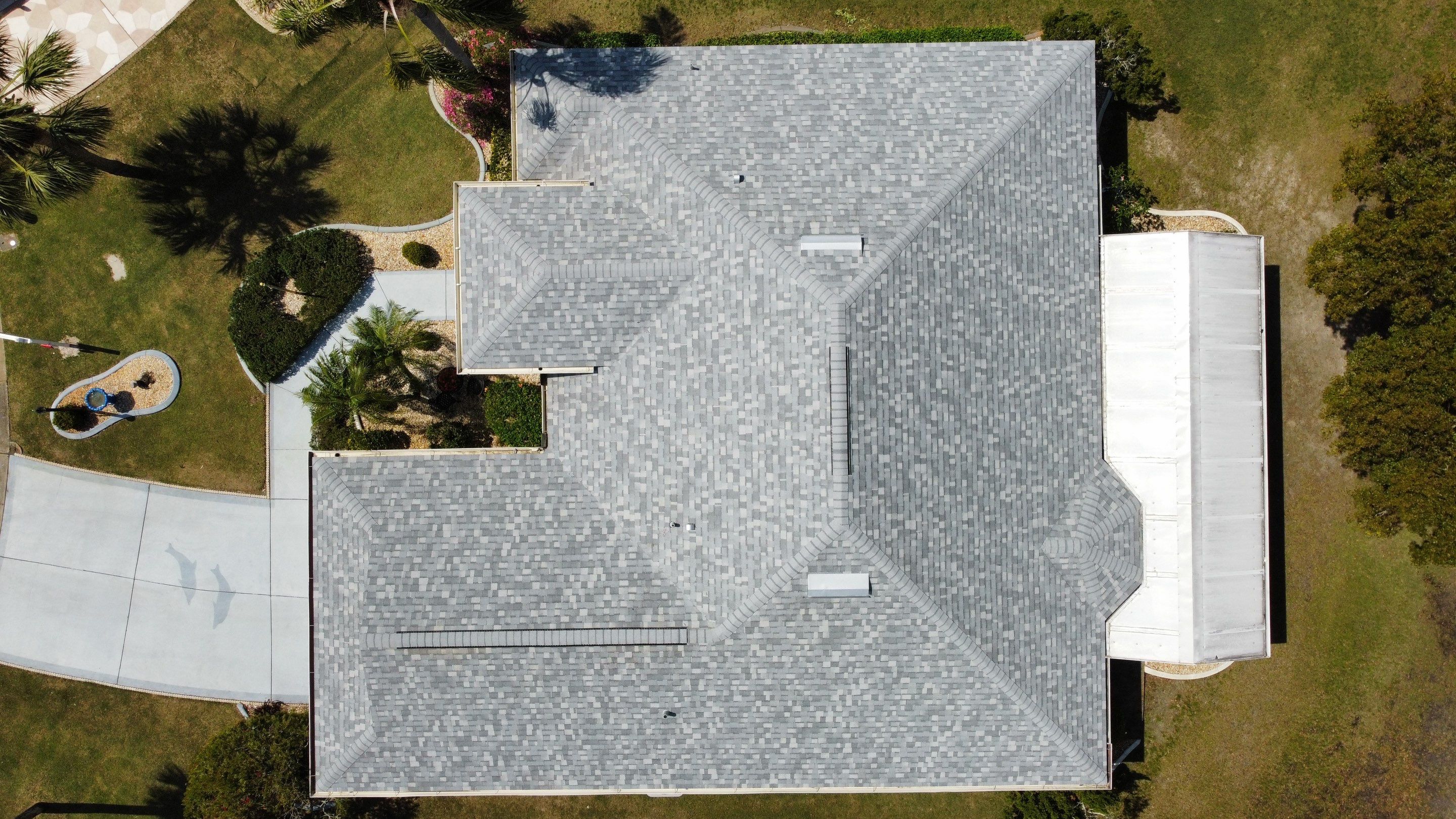 Roof replacement in Sun City Center, FL. by Steadfast Roofing