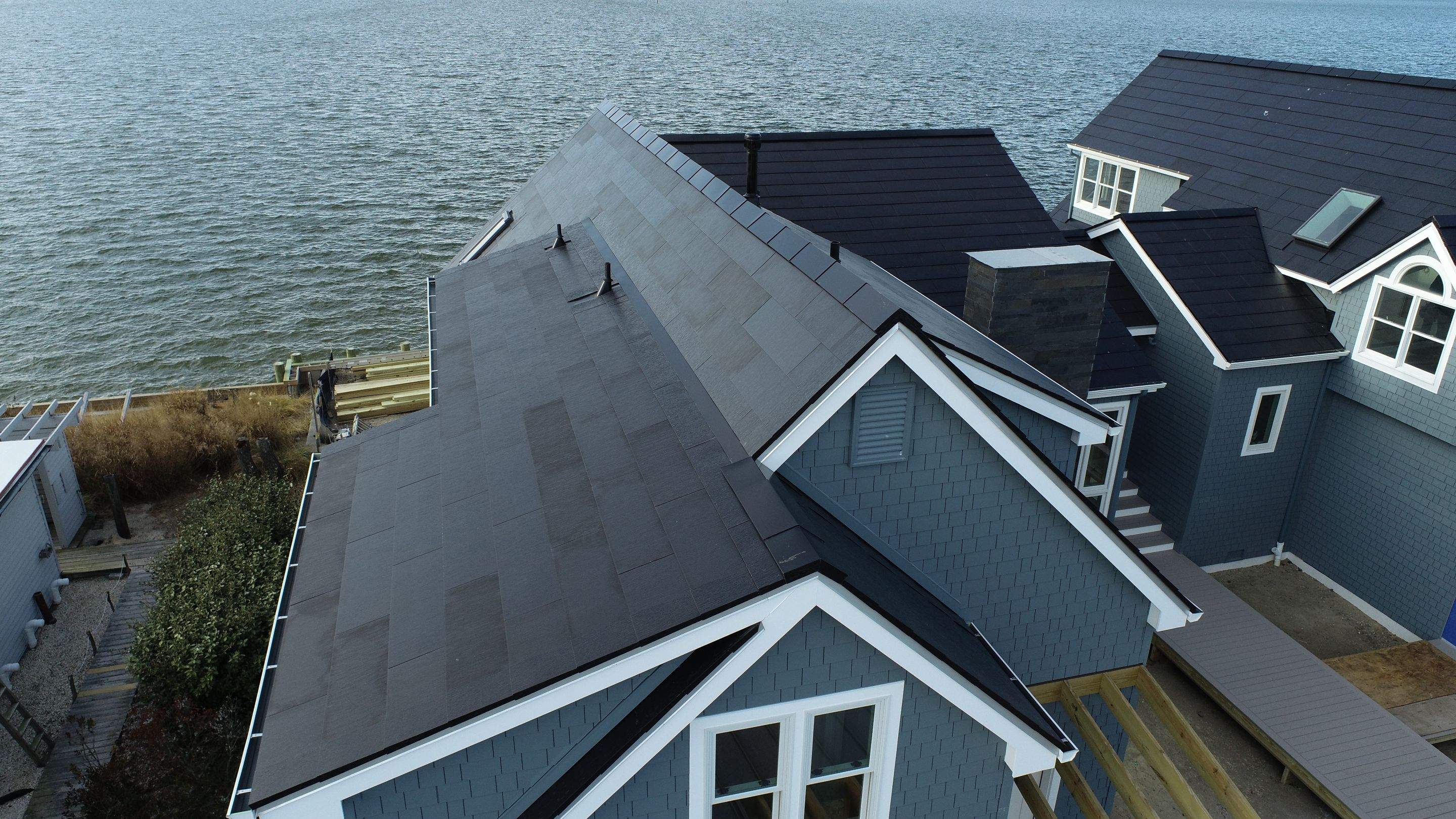 Tesla Solar Roof Long Beach Island New Jersey by American Home Contractors