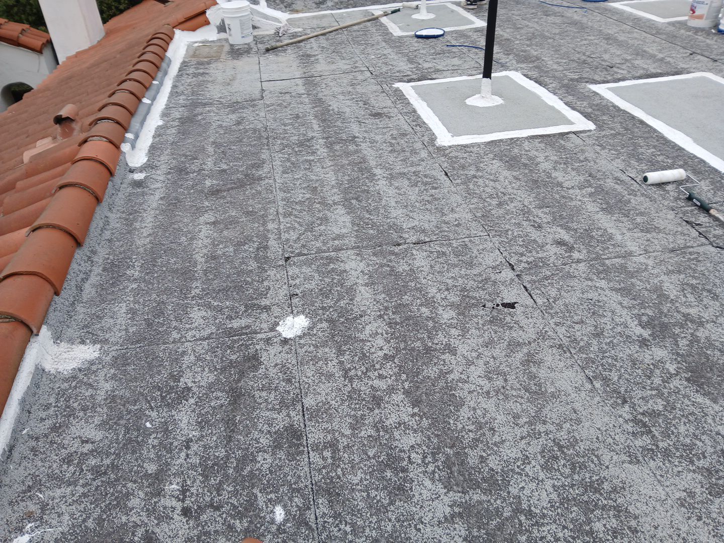 Tile Reset & Silicone Coating using American Standard Coatings Silicone-S by Hull Brothers Roofing