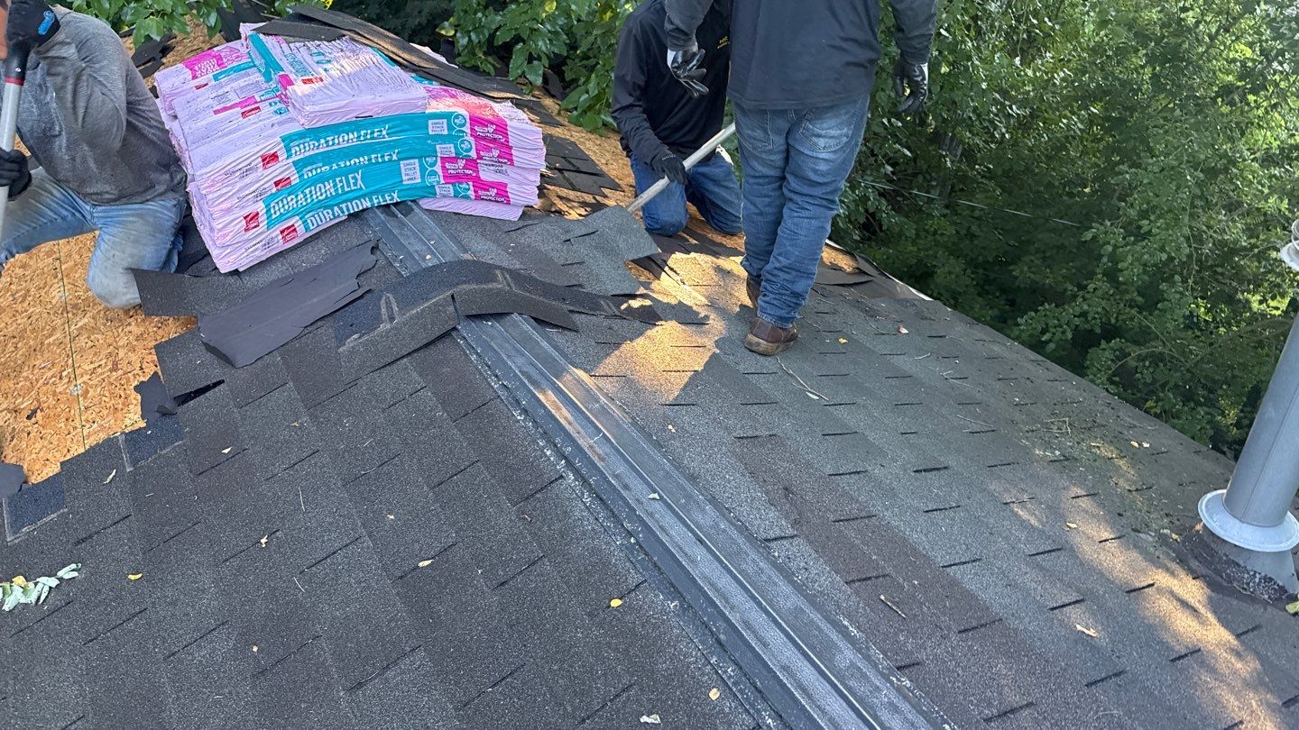 Roof Replacement using Owens Corning Brownwood by 180 Contractors