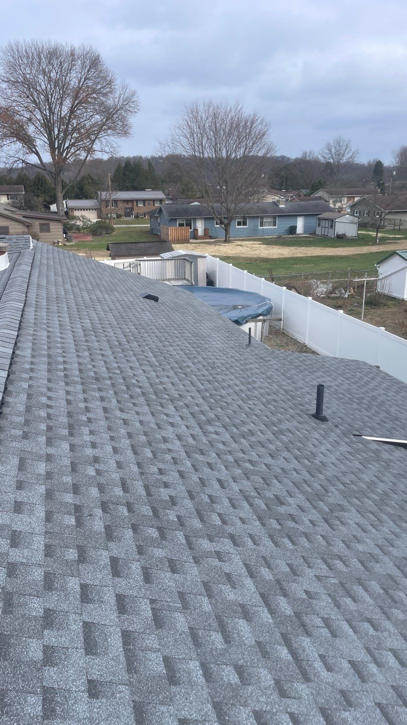 Residential Roofing Installation using GAF Timberline HDZ Pewter Gray by Rainstoppers Roofing