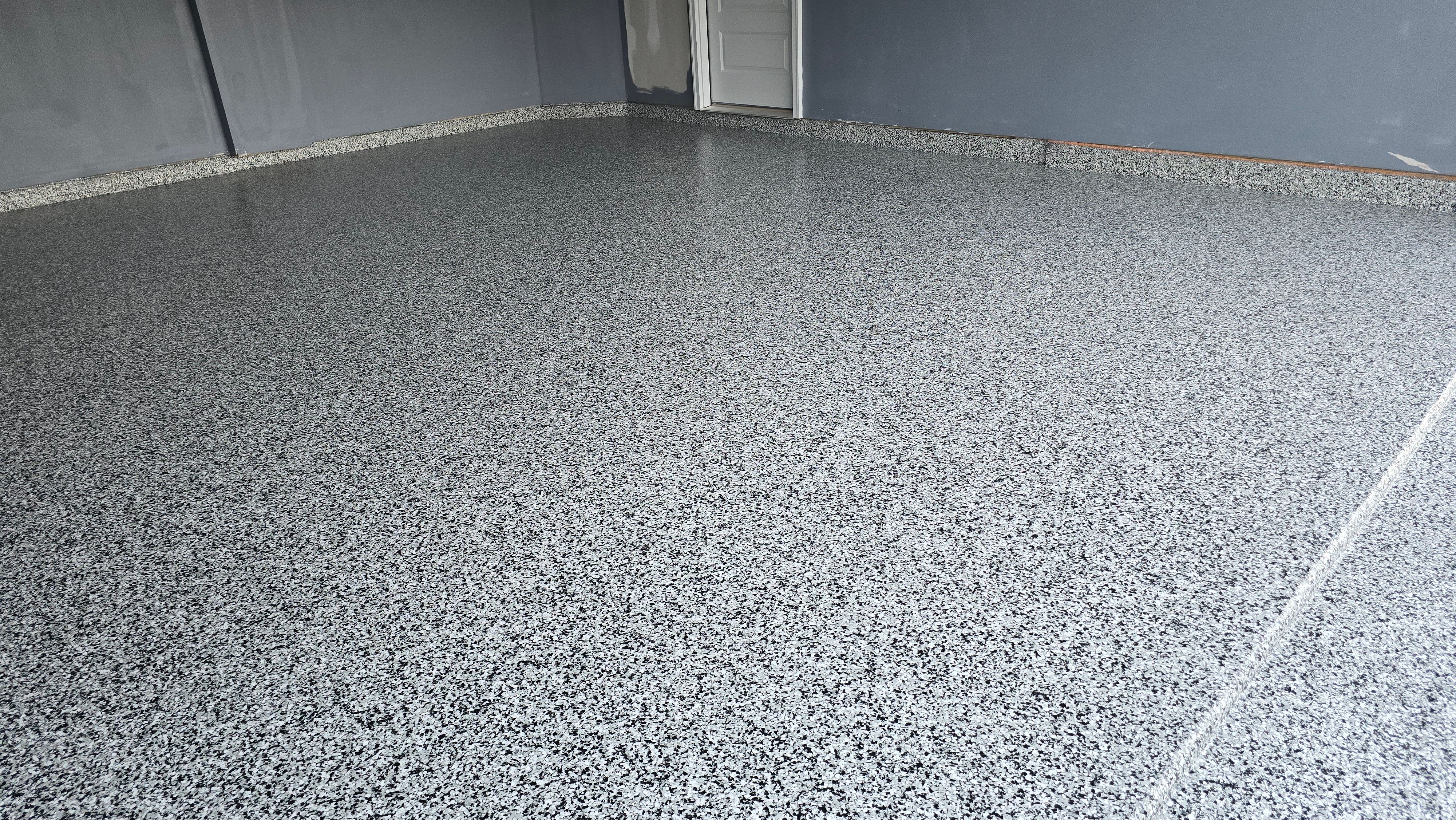 Porch, Patio & Garage Using Weathered Gray & Domino by Elite Floor Solutions