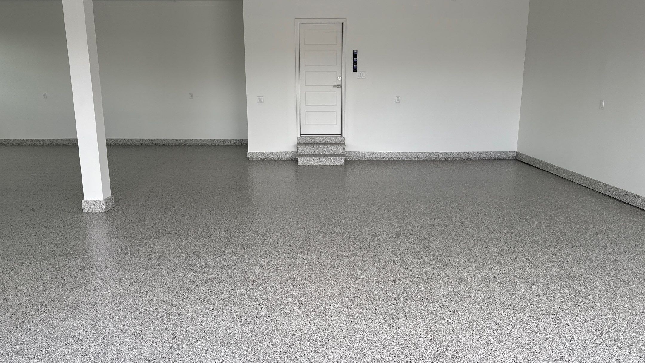 Christopher Has A Beautiful New Floor  by Banner Garage