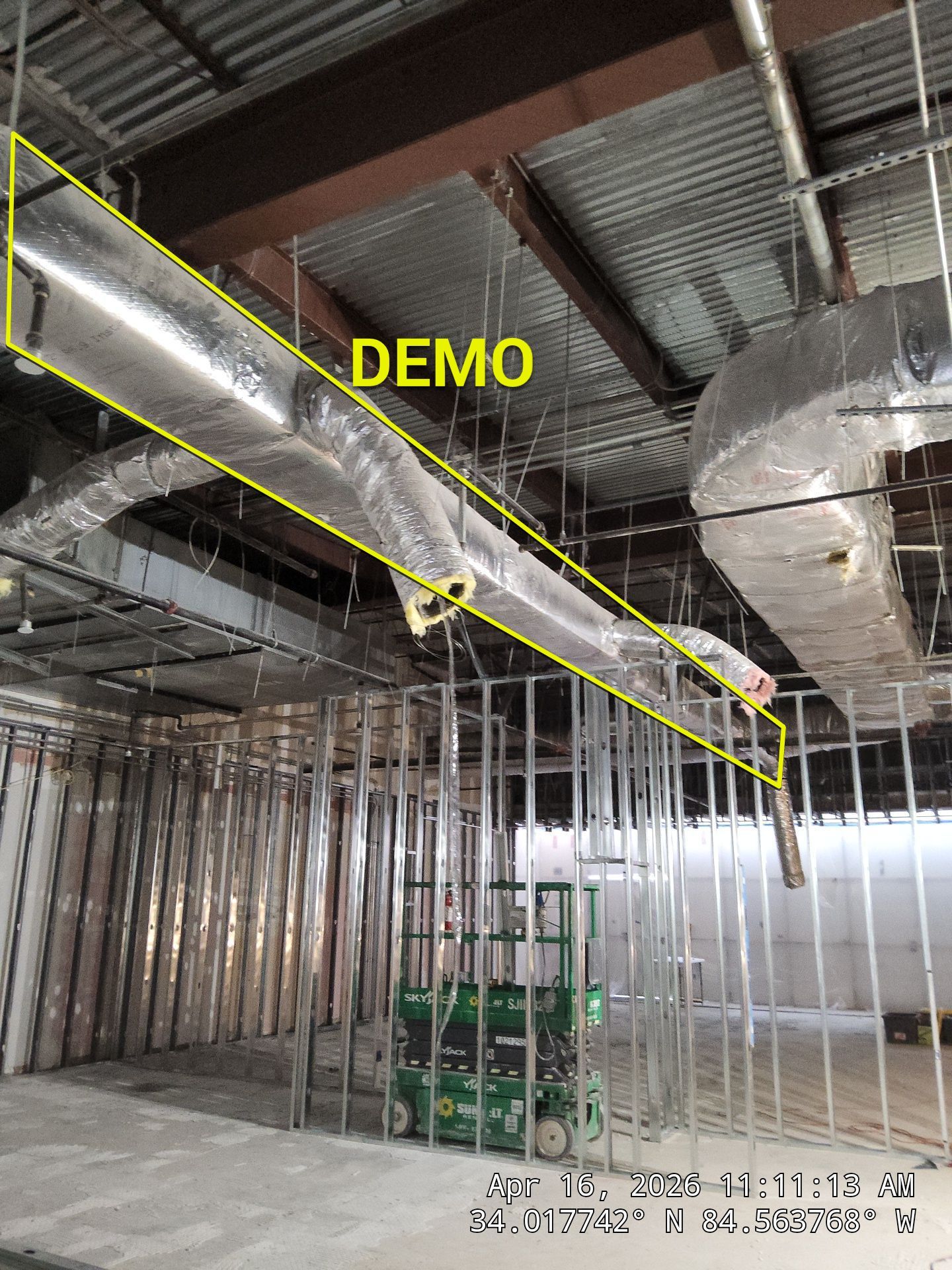 Commercial HVAC System and Custom Ductwork Installation in Kennesaw by Veasey Mechanical Services 