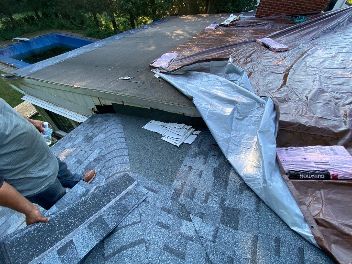 Roof Replacement using Owens Corning by 180 Contractors