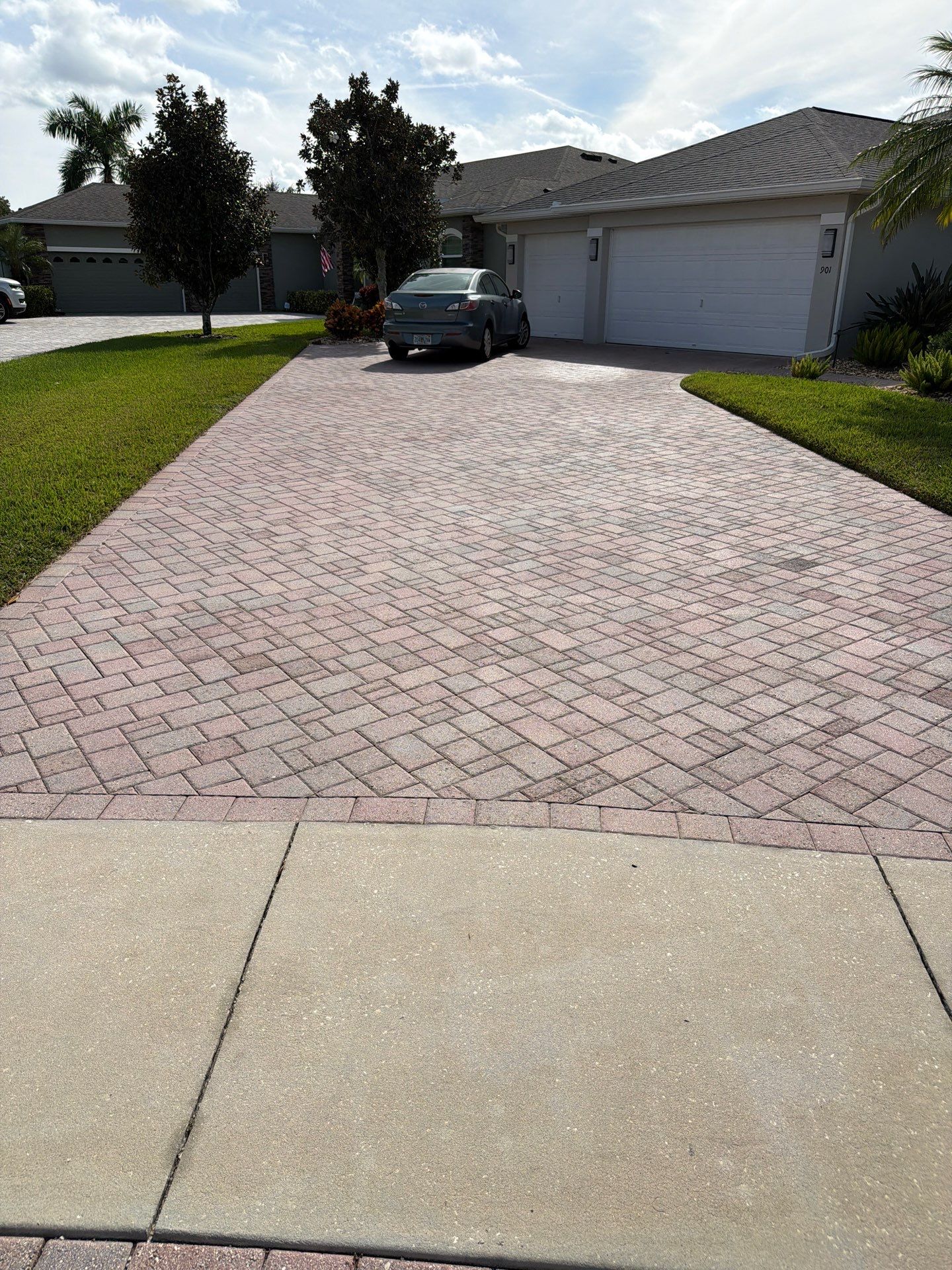 Driveway and Walkway Paver Repair and Sealing in La Paloma by Supreme Paver Experts